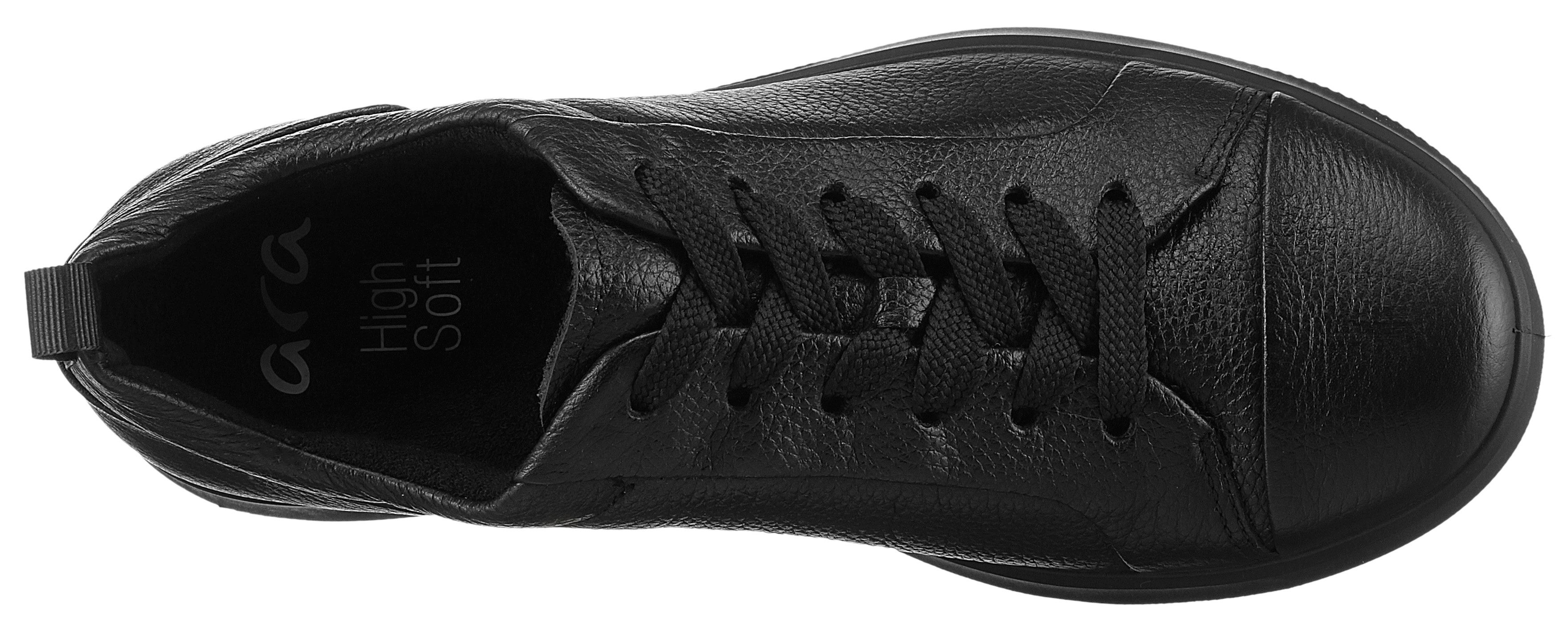 Ara Sneakers Roma , vrijetijdsschoen, lage schoen, veterschoen met high soft voetbed, g-breedte