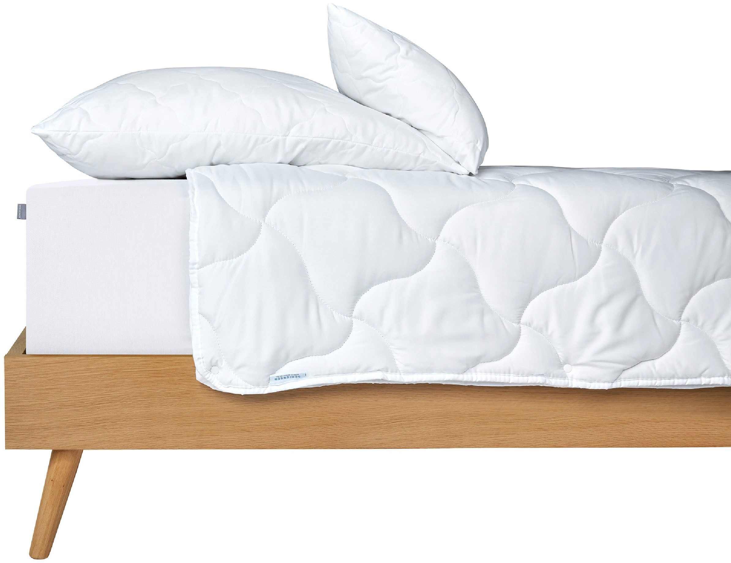 Schiesser 4-seizoenendekbed Lykke - 2 samenknopbare dekbedden voor zomer en winter 4-seizoenen