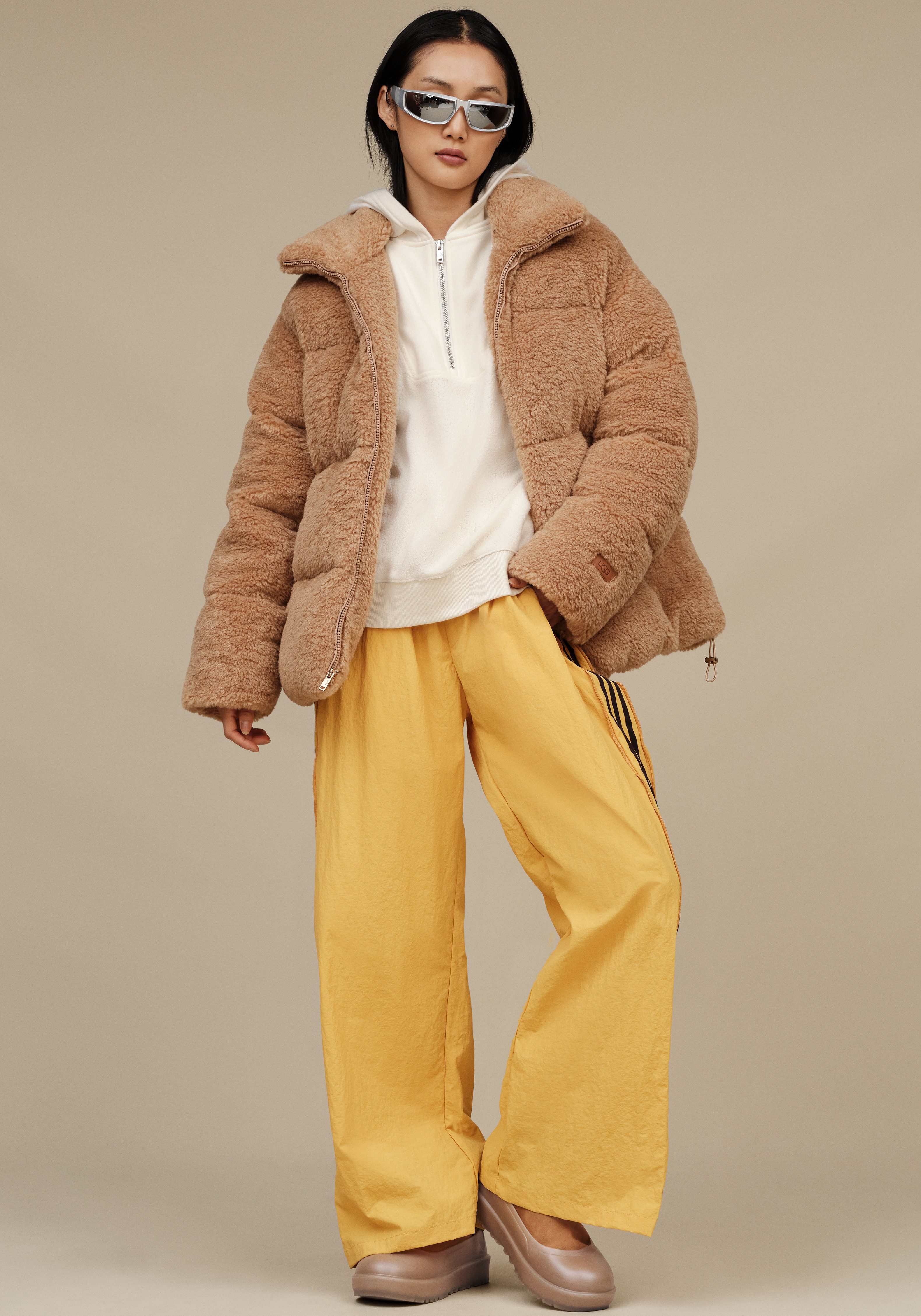 UGG Pluchen jack W EMMALYN FLUFF PUFFER JACKET