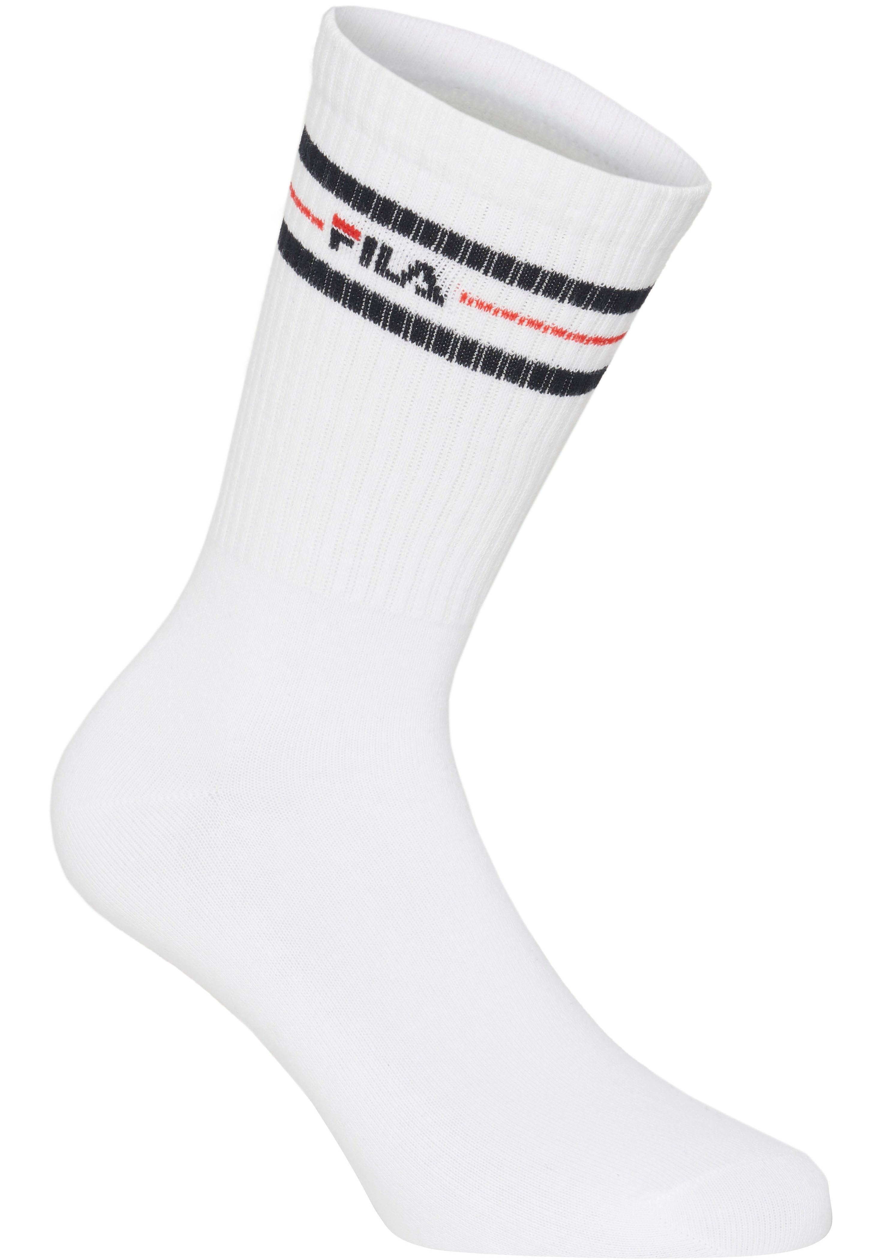 Fila Sportsokken UNISEX LIFESTYLE PLAIN SOCKS (6 paar)