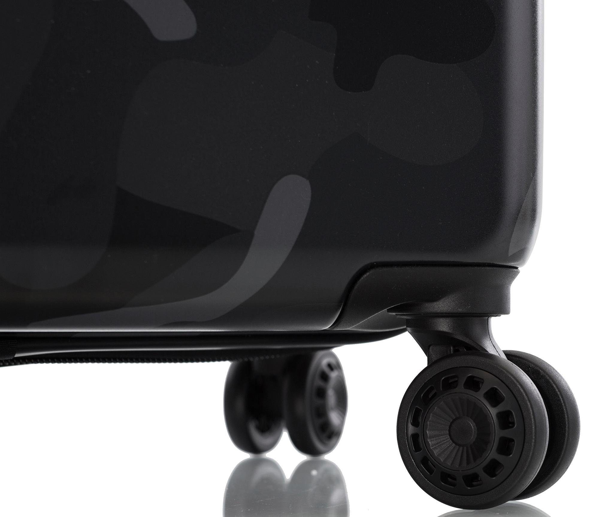 Heys Hardshell-trolley Black Camo, 53 cm Heys x Joachim Llambi harde koffer volumevergroting