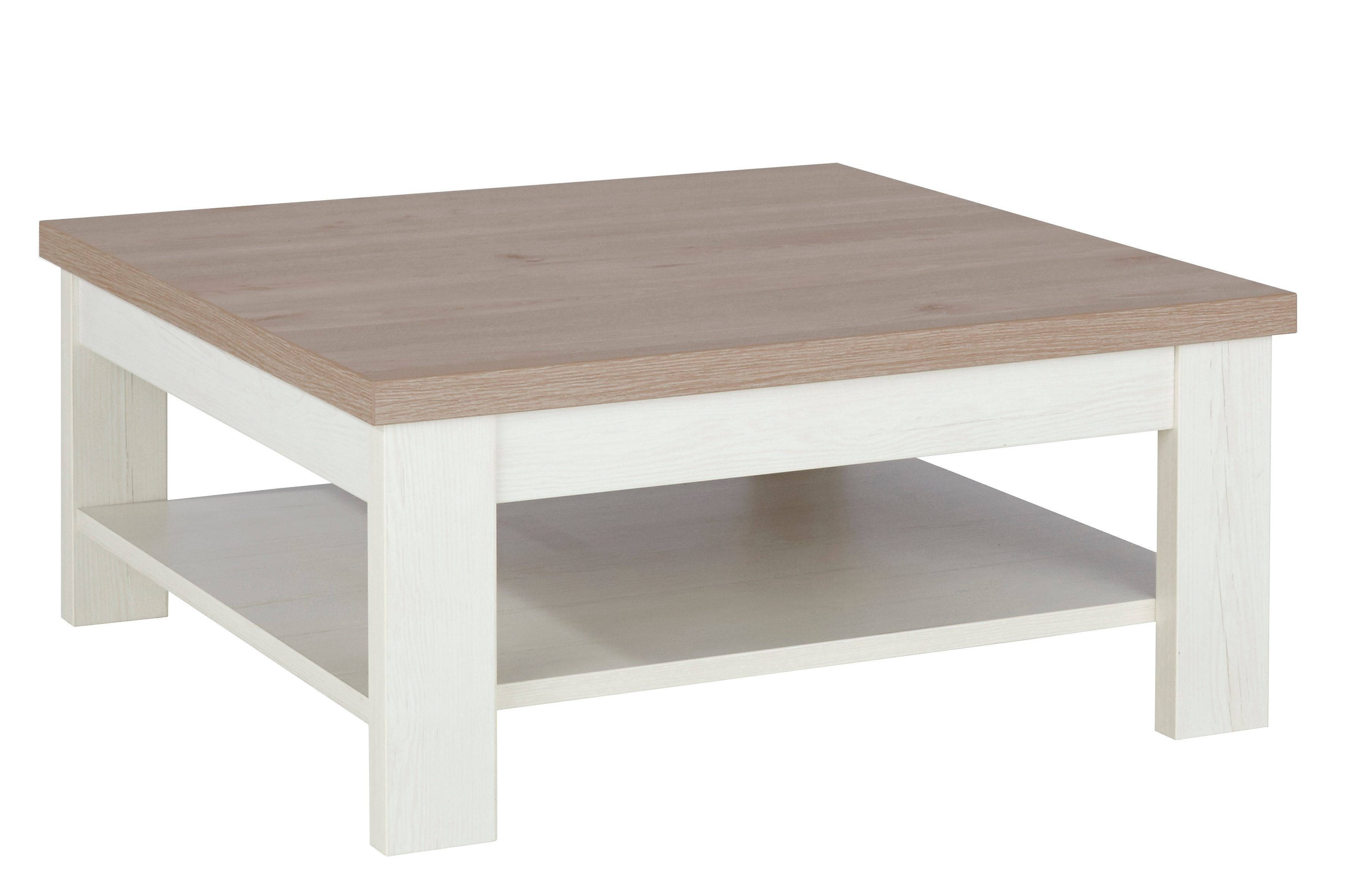 set one by Musterring Salontafel York Type 64 en 65, in 3 kleurvarianten, met plank, twee maten