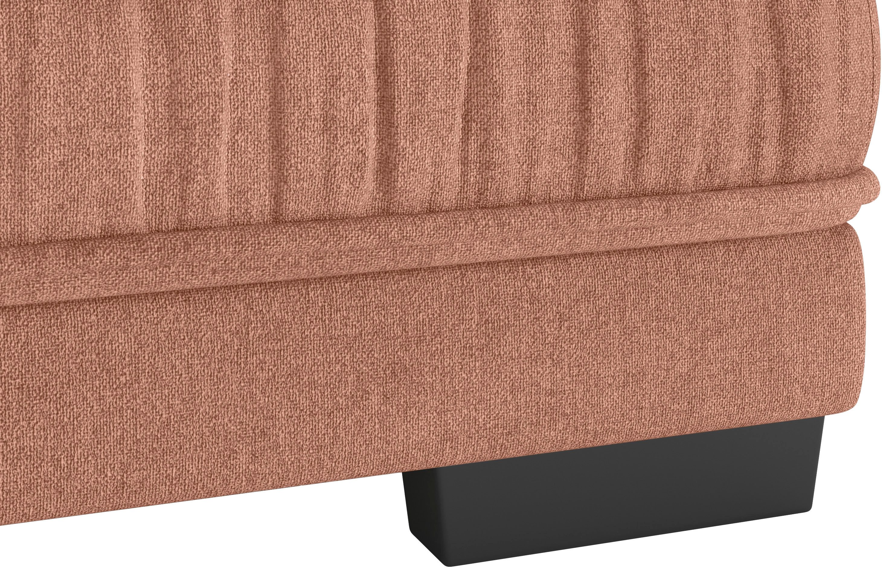 Mr. Couch Hockerbank Diwan II DuraFlex Hoogwaardige DuraFlex koudschuim bekleding, tot 140 kg belastbaar