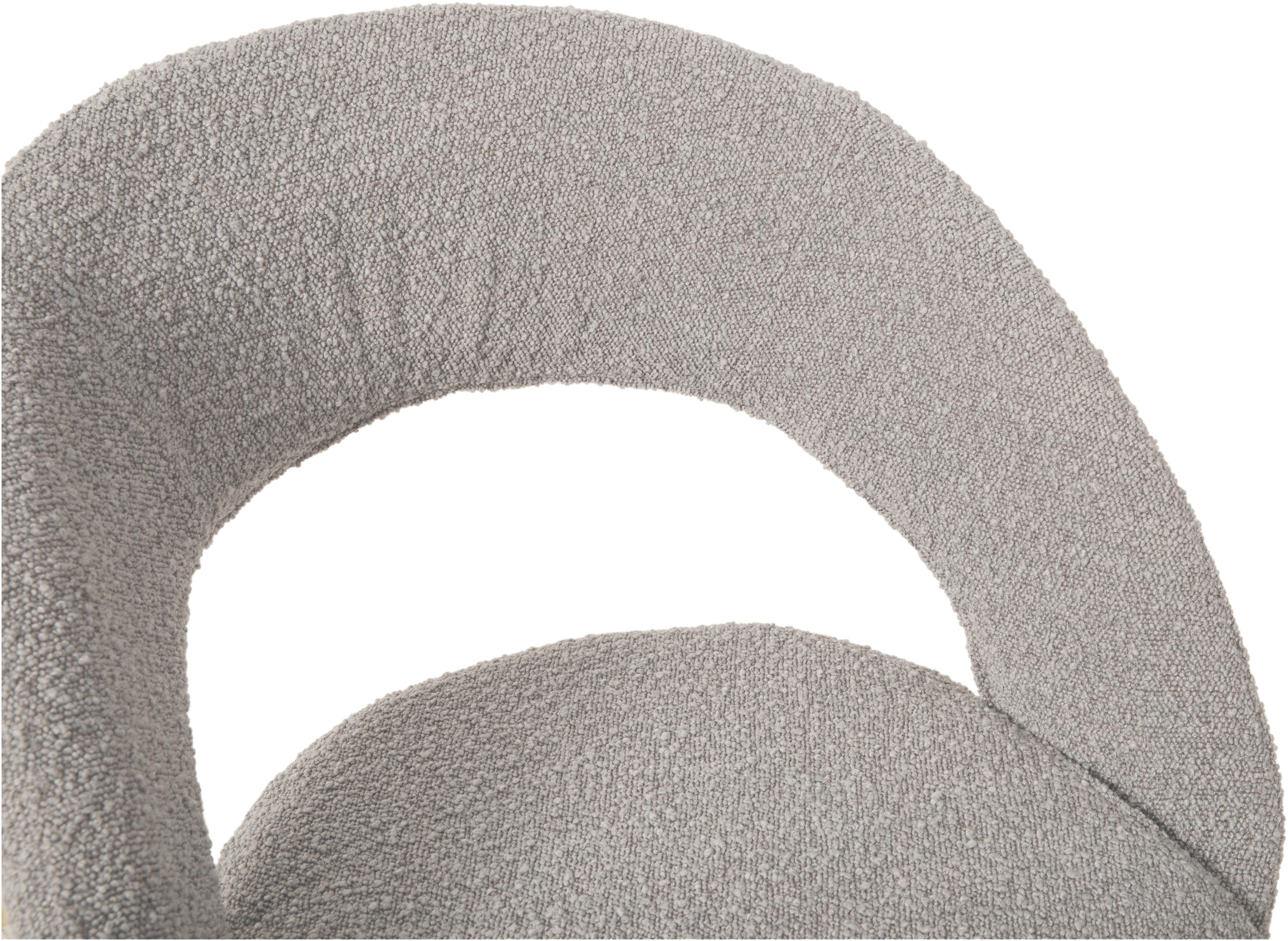 OMG Design Eetkamerstoel Marley met modern cut-out, bouclé bekleding (set)