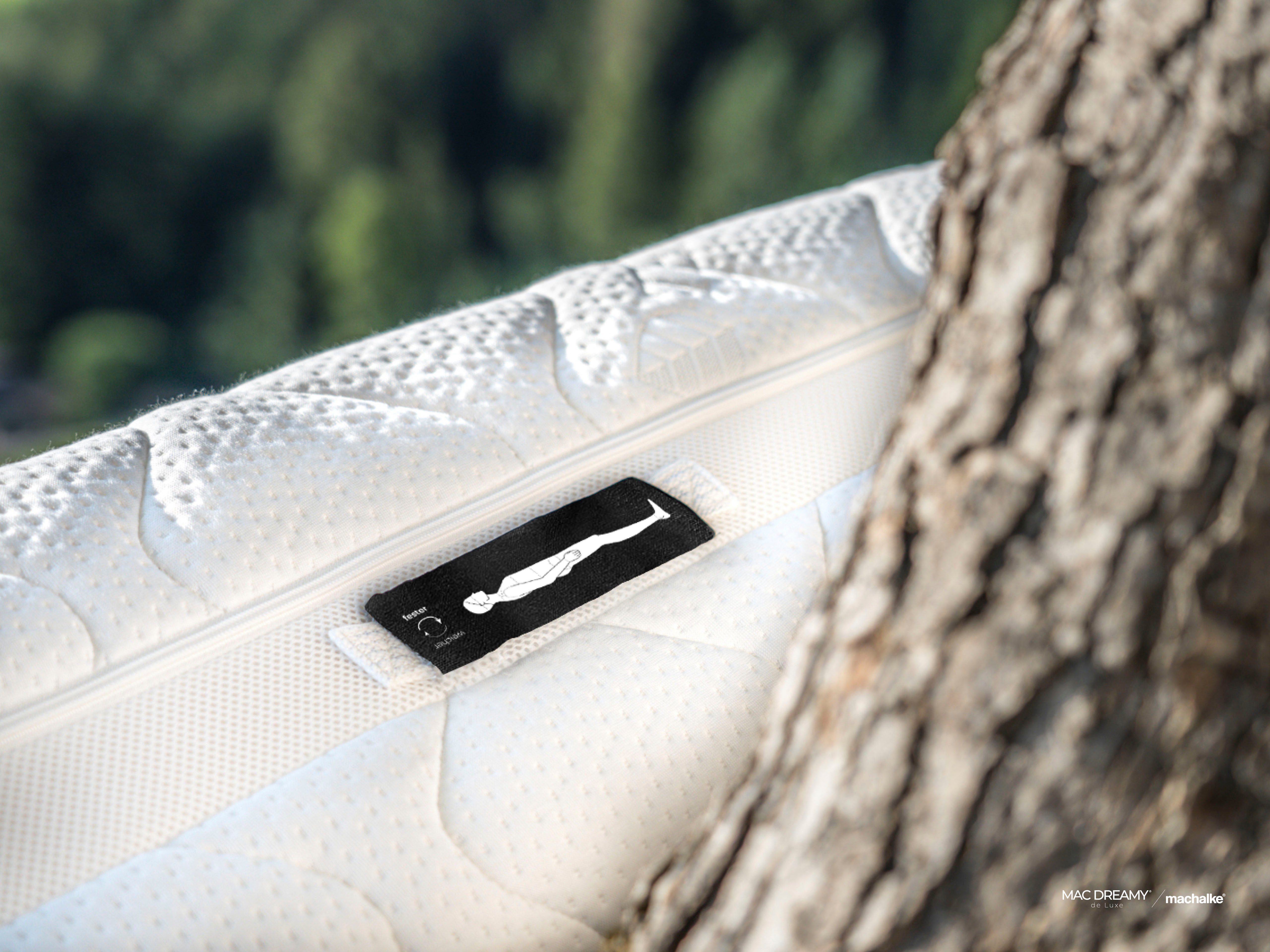 machalke® Koudschuimmatras Mac Dreamy de Luxe Premium matras in verschillende afmetingen, luxueuze tweezijdig te gebruiken matras hoogte 20 cm