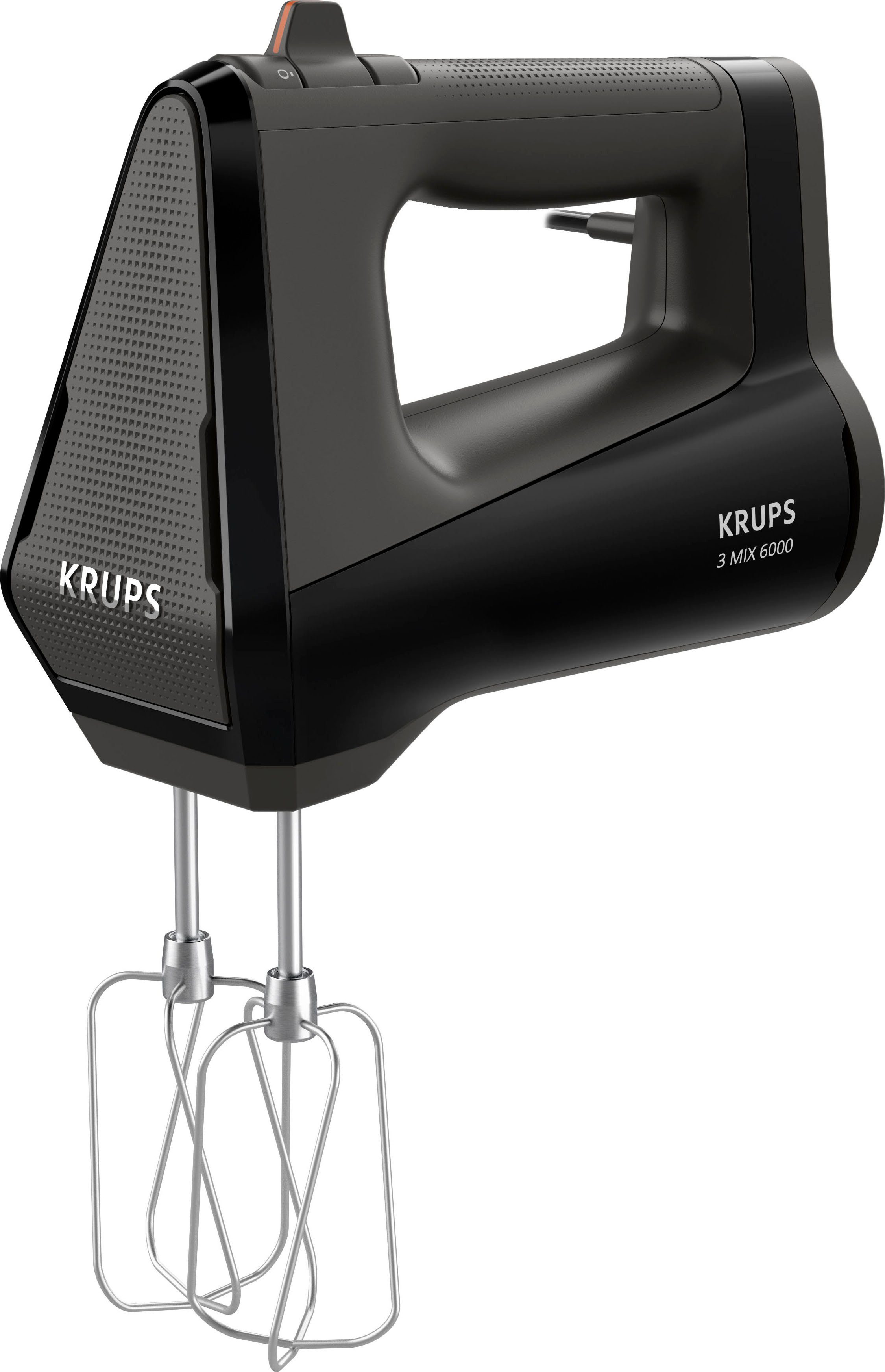 Krups Handmixer GN6028 3MIX 6000, soft-touch handgreep, lange kabel