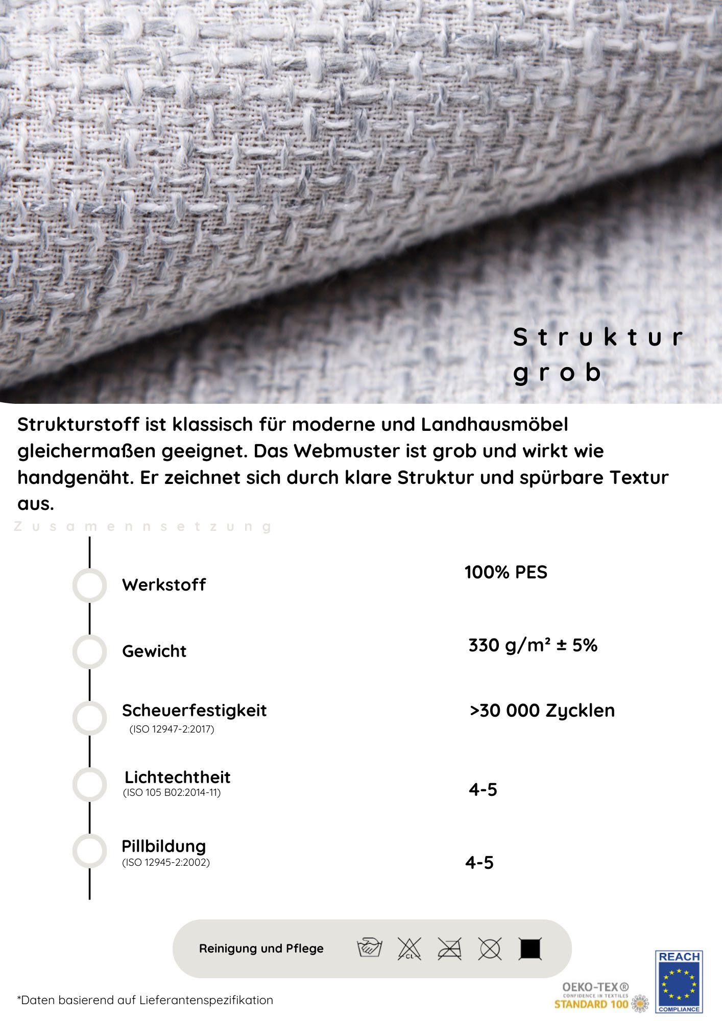 COLLECTION AB Zithoek XXL-Josy U-vorm, breedte 333 cm, met 2 recamieren 77 & 97 cm