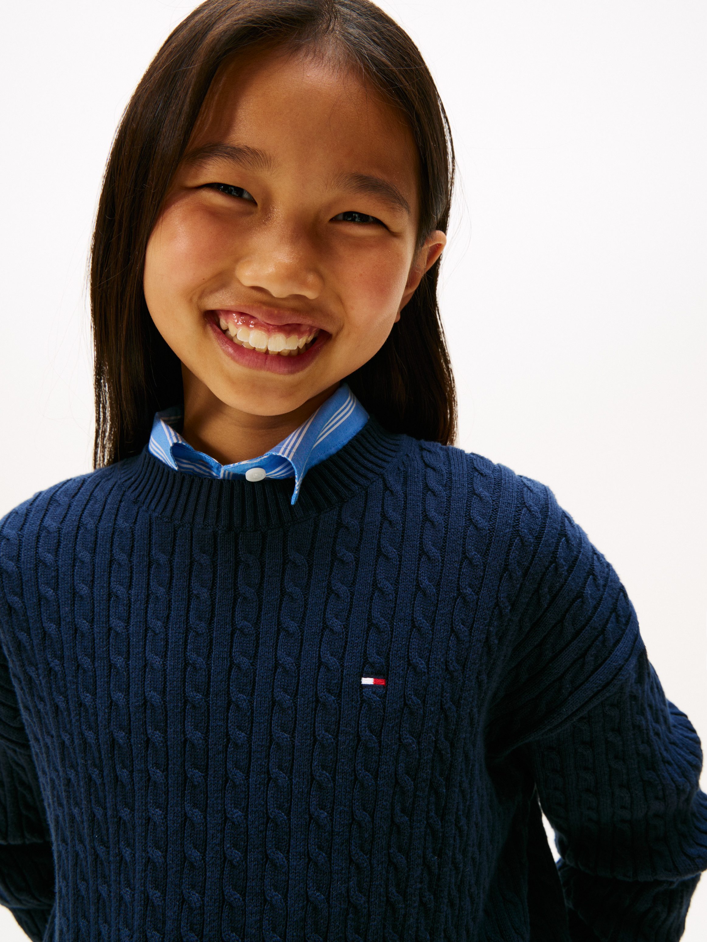Tommy Hilfiger Gebreide trui CABLE SWEATER