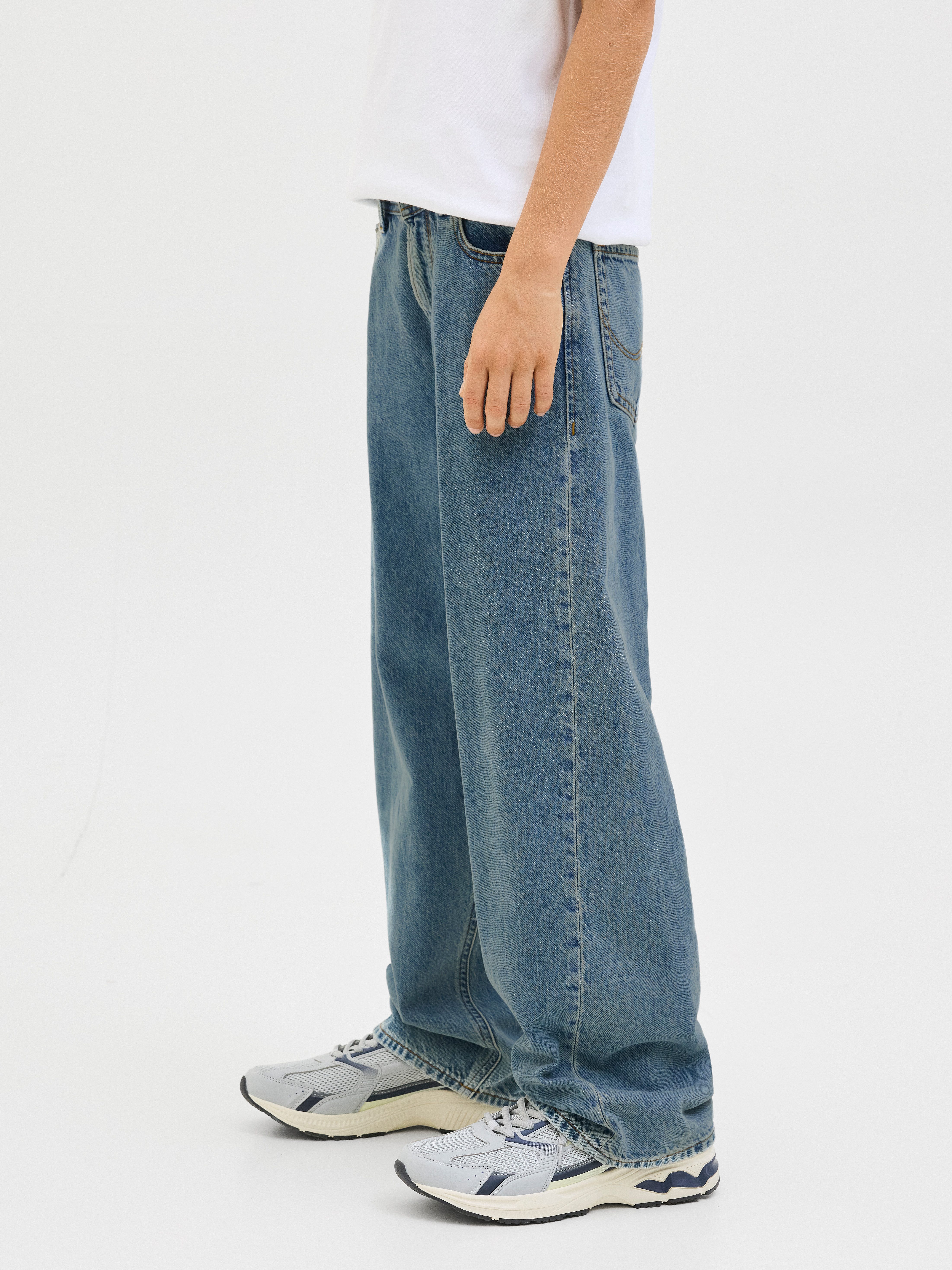 Jack & Jones Junior Relax fit jeans JJIALEX JJORIGINAL SQ 066 SN JNR