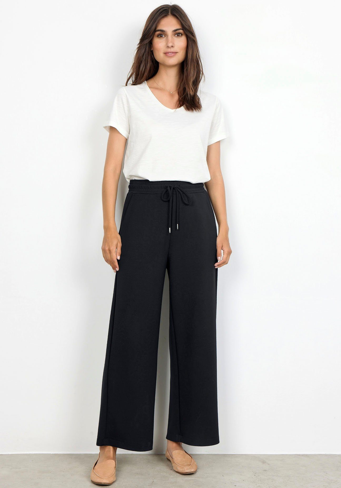 soyaconcept Sweatbroek SC-BANU33 met rechte pijpen