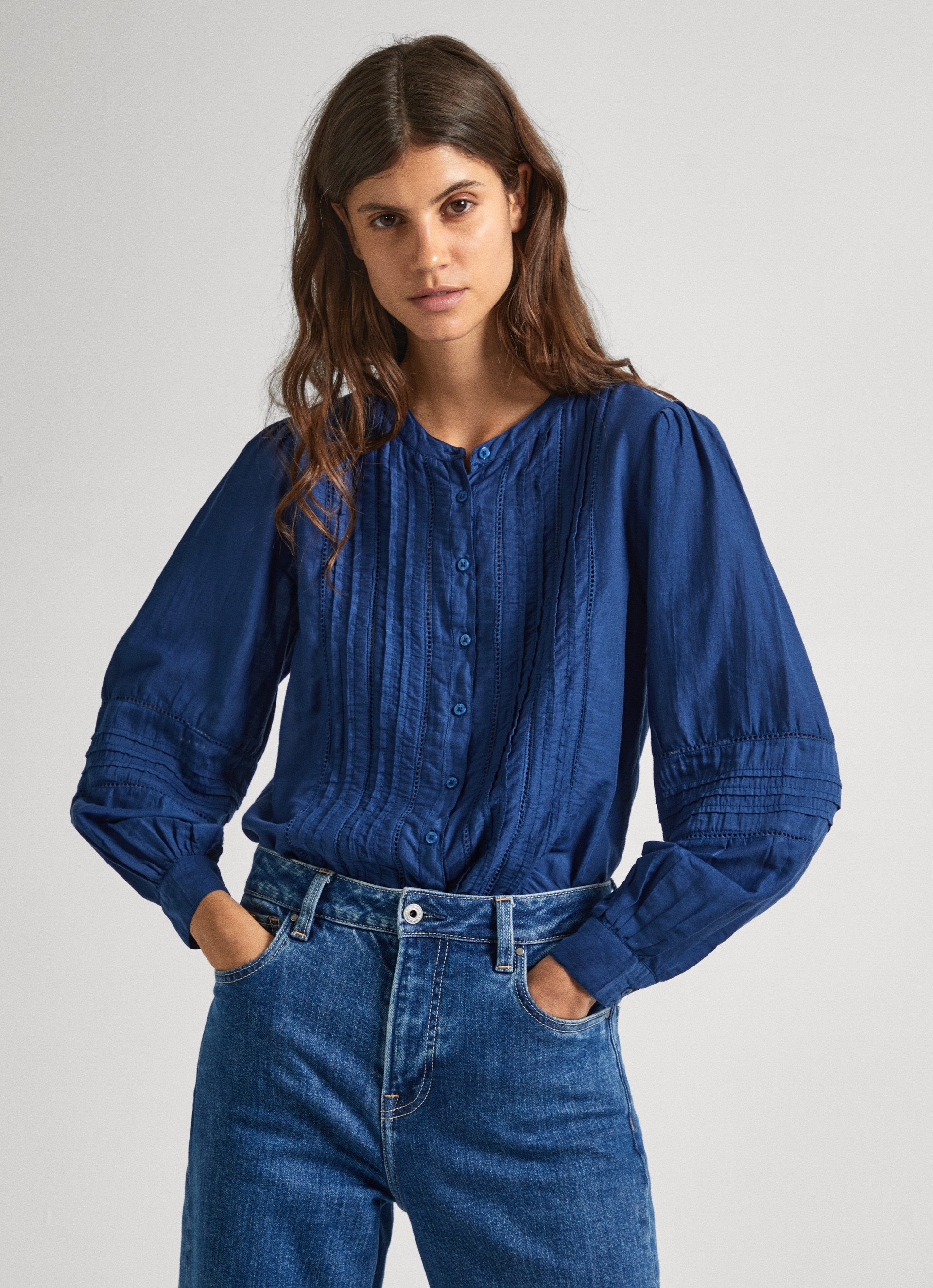 Pepe Jeans Kanten blouse Bluse CRISTINA