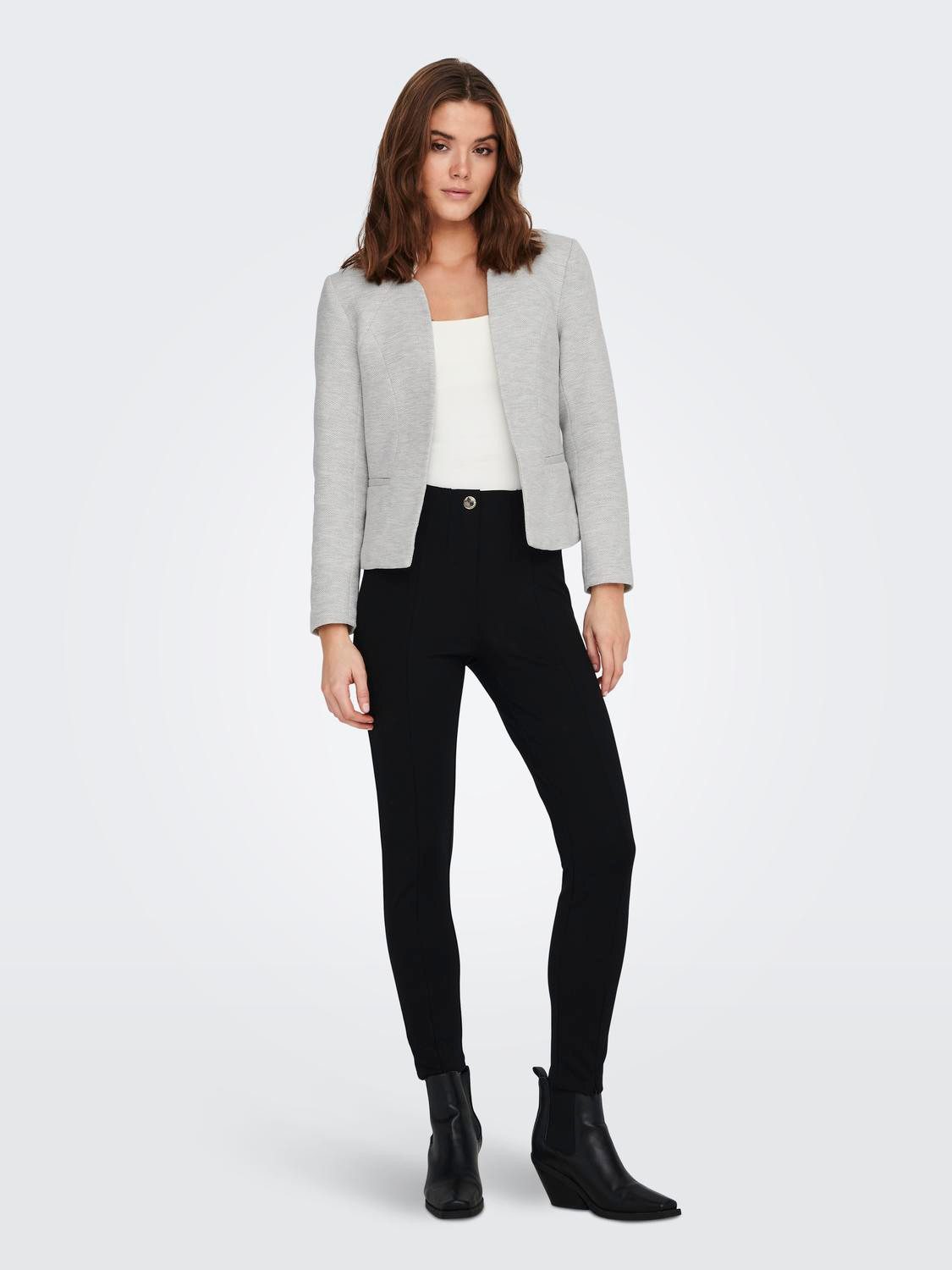 Only Korte blazer ONLADDY-LINEA L/S SHORT BLAZER CC TLR