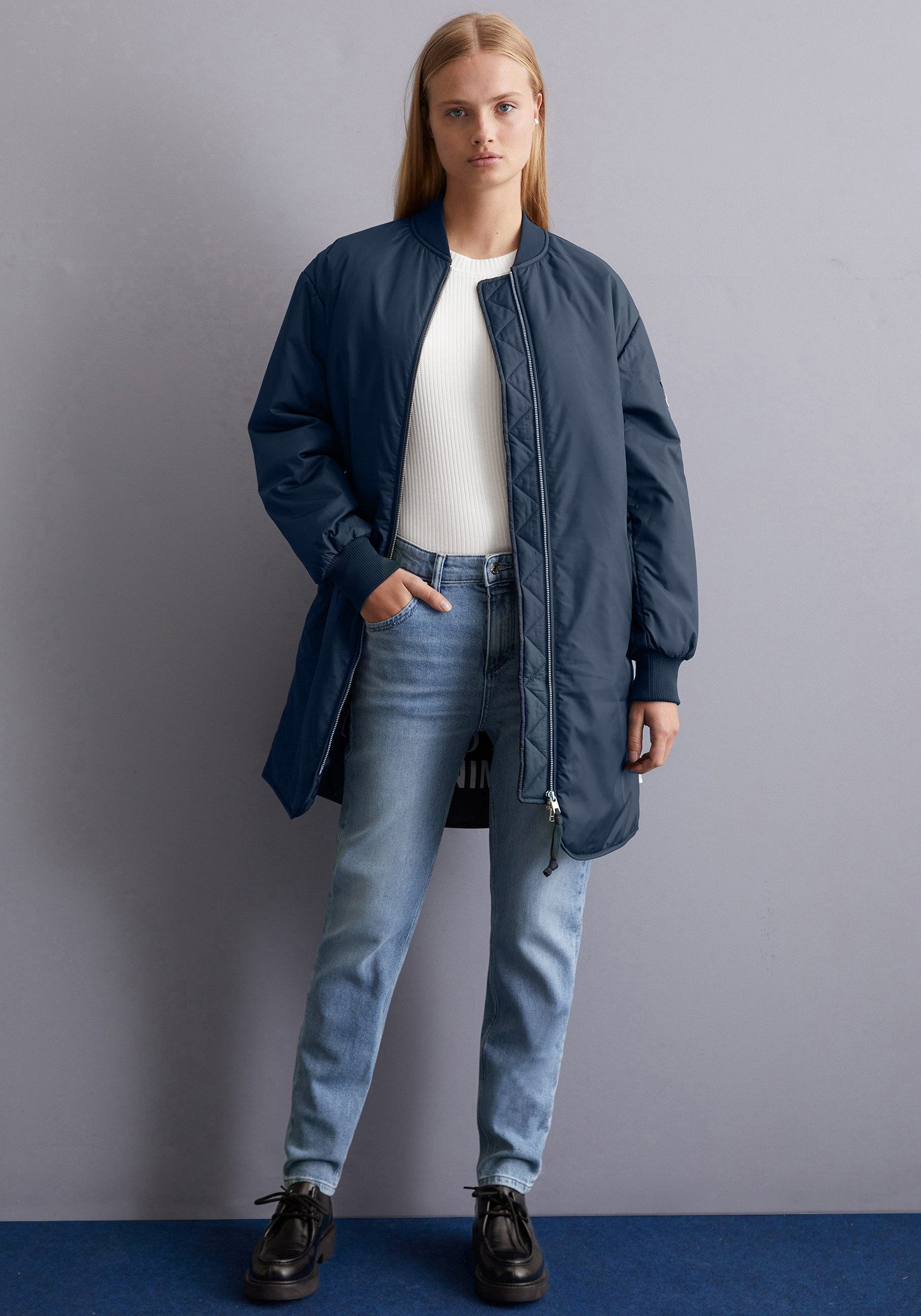 Marc O'Polo DENIM Korte jas in long-bomber-look