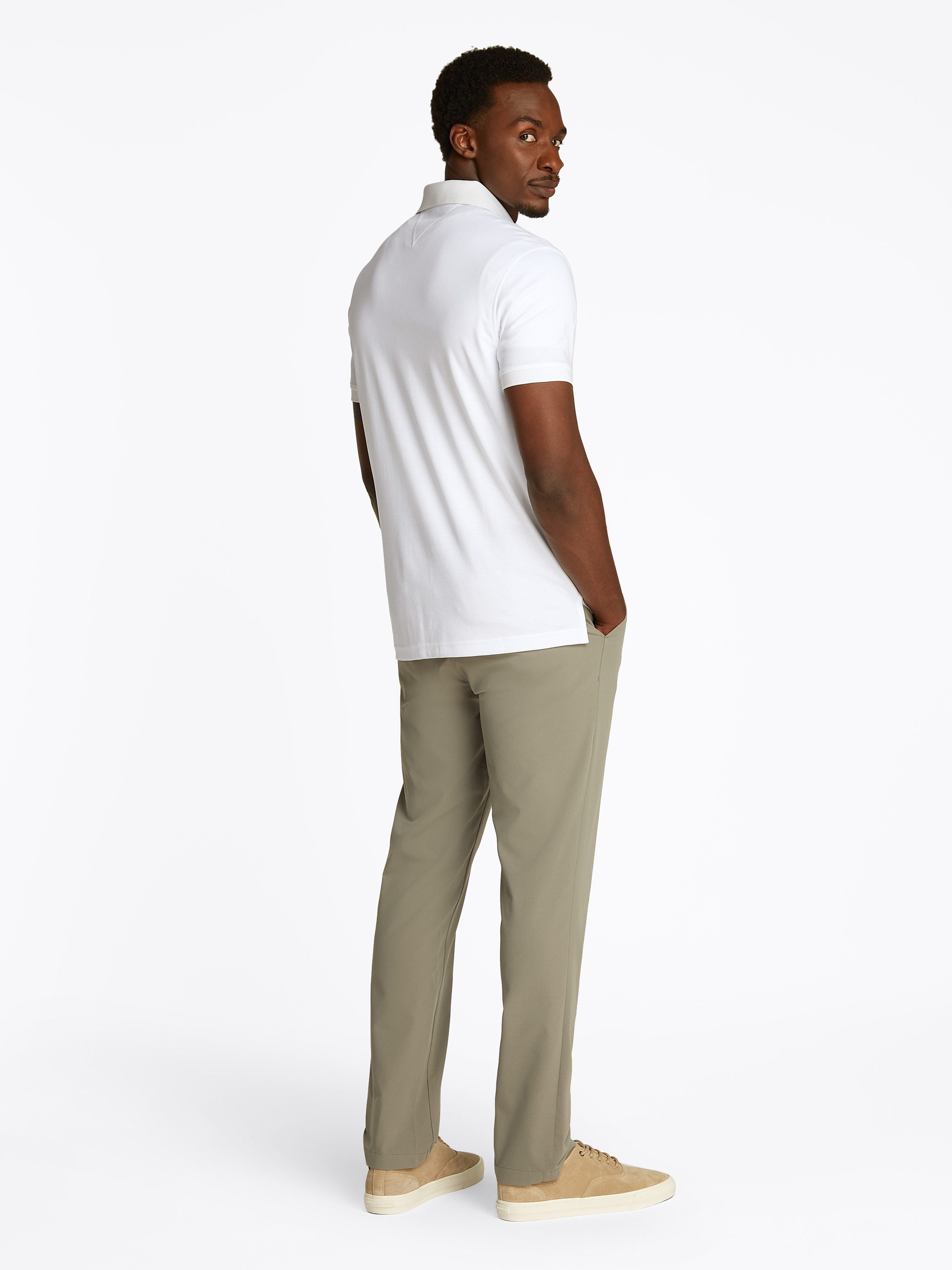 Tommy Hilfiger Poloshirt PERFORMANCE OXFORD ZIP REG POLO