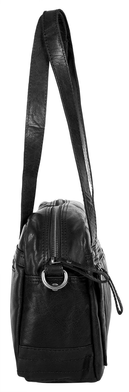 Spikes & Sparrow Tas echt leder