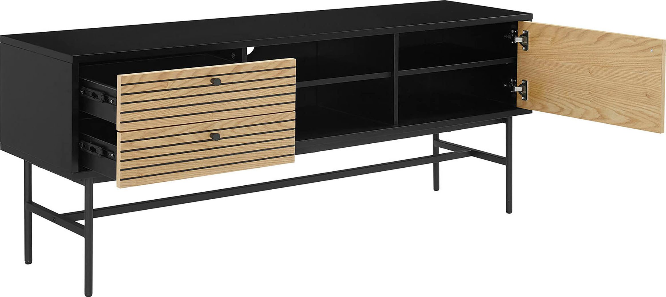 SalesFever Tv-meubel Commode met 2 kabeldoorvoeren