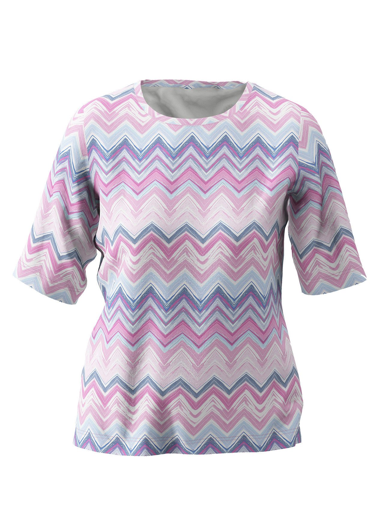 Rabe Shirt met ronde hals met grafisch patroon