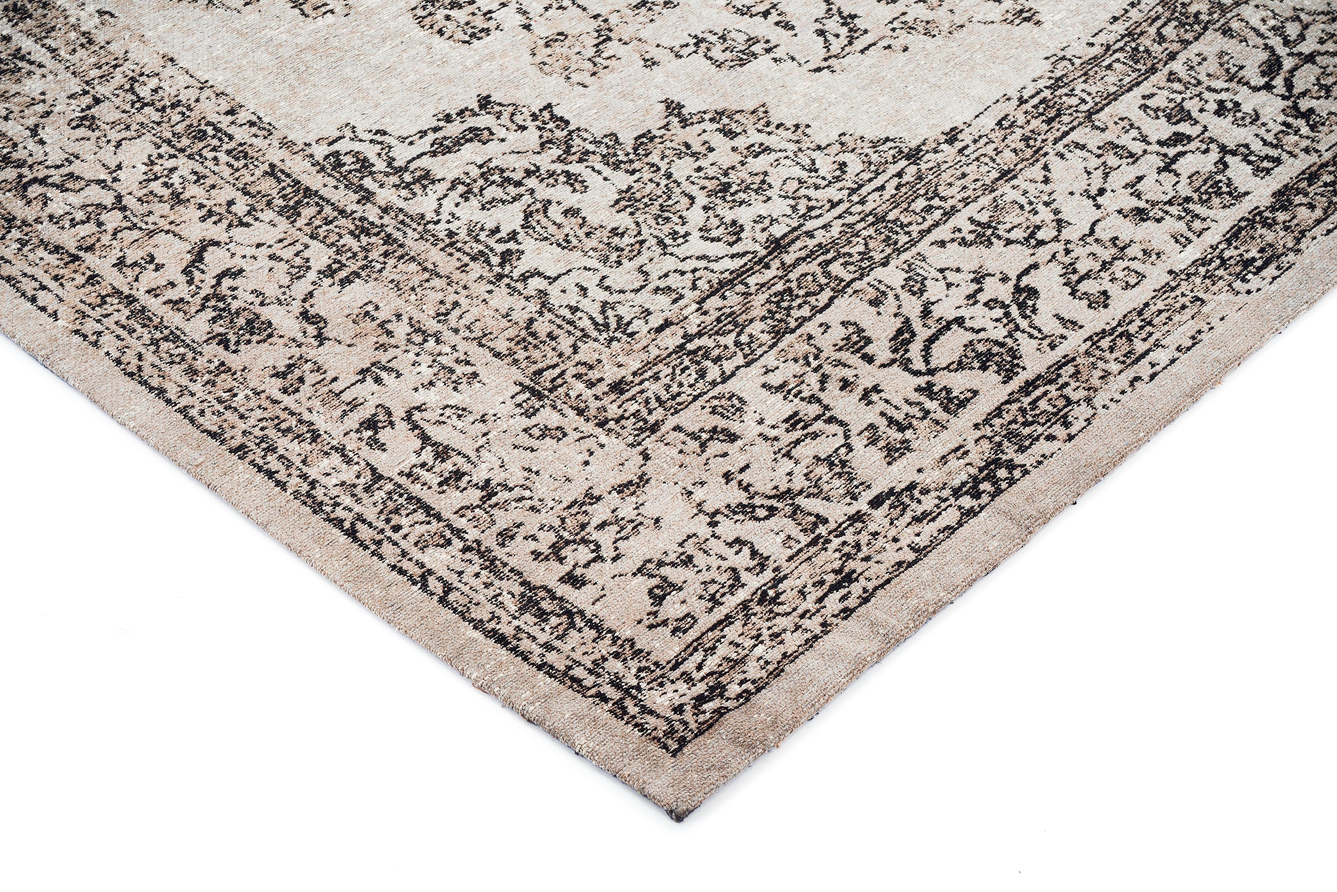 Gallery M Vloerkleed Sierrand Platweefsel, chenille, woonkamer