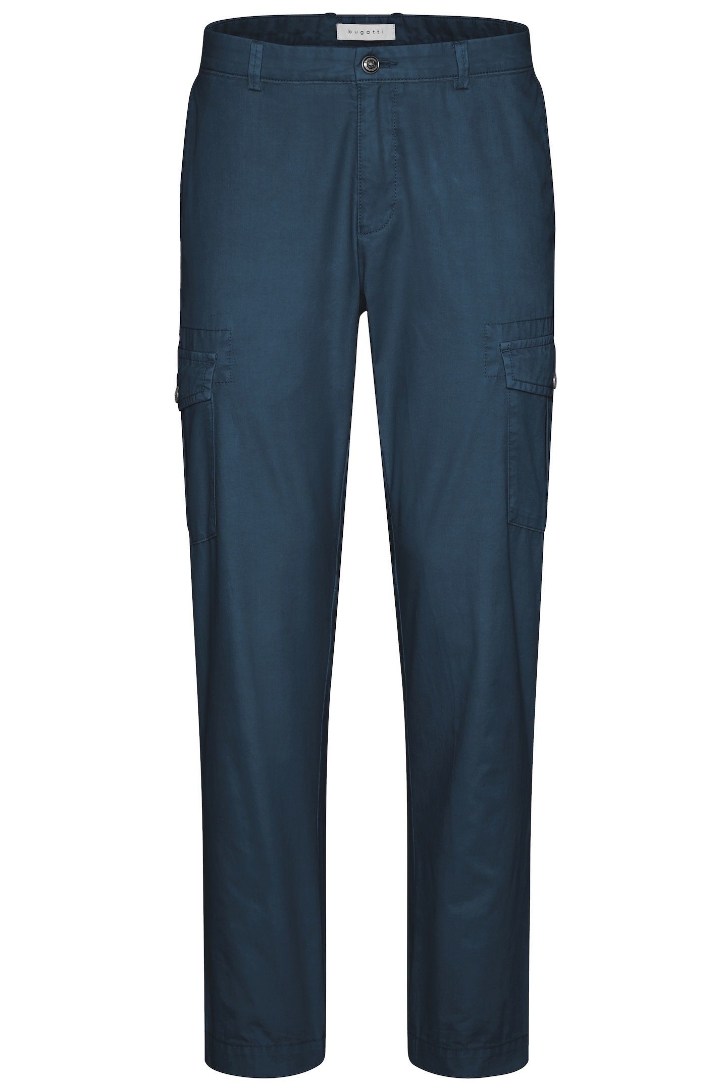 Bugatti Chino met rechte belijning heren broeken maat 36 blauw