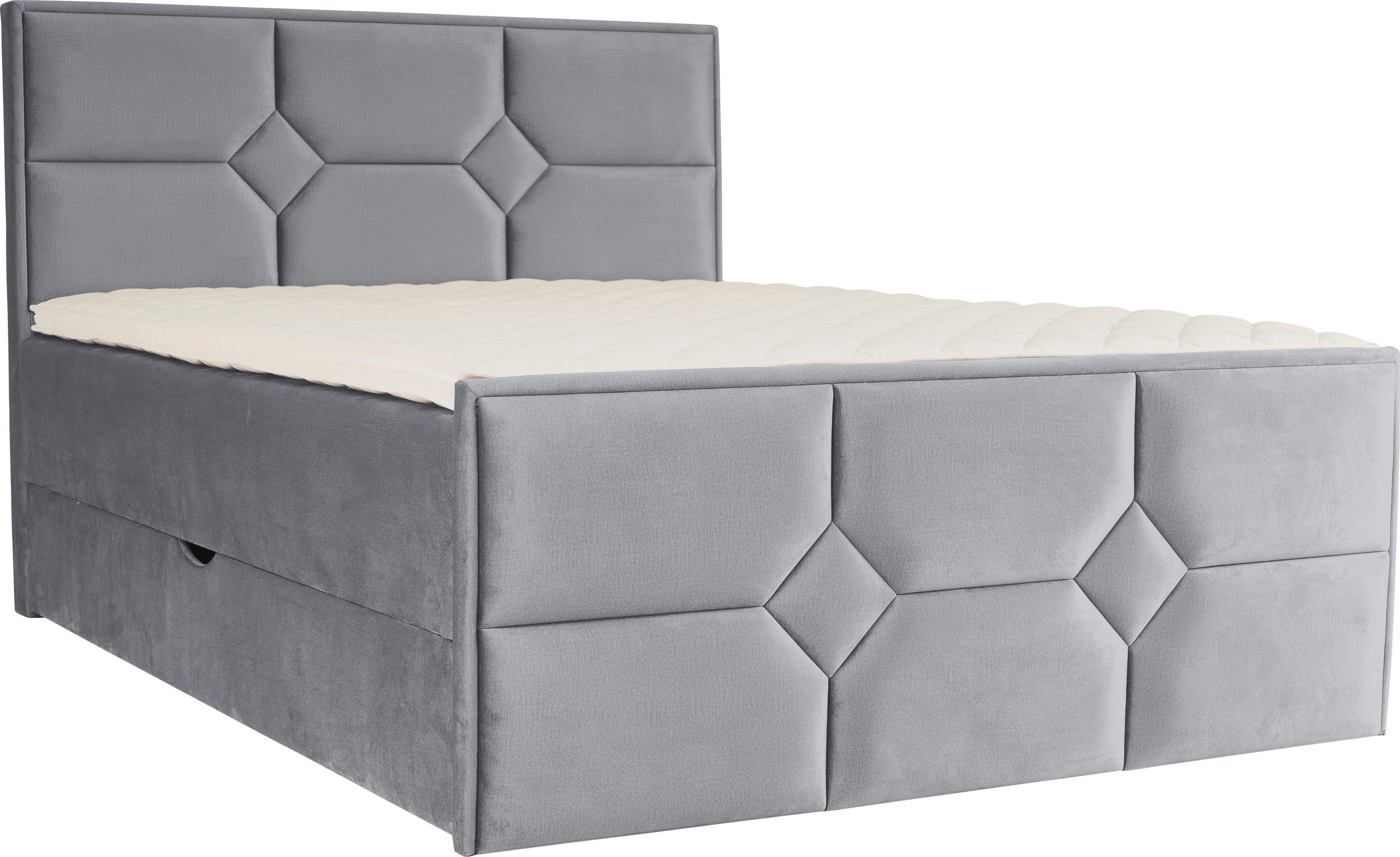 Leonique Boxspring Ambre met pocketveringsmatras