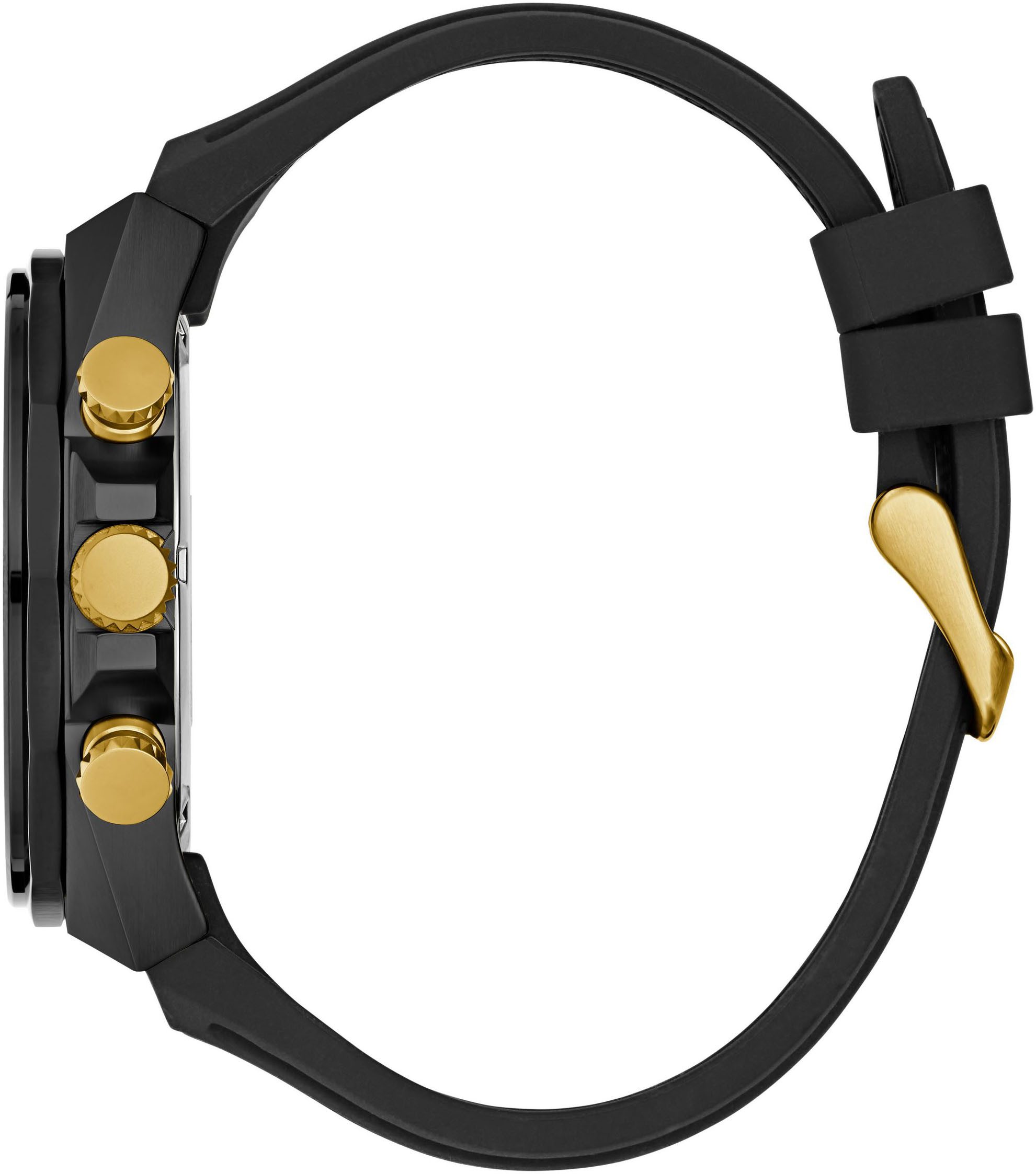 Guess Multifunctioneel horloge D1 Quartz horloge, polshorloge, herenhorloge, datum, weekdag, siliconen band