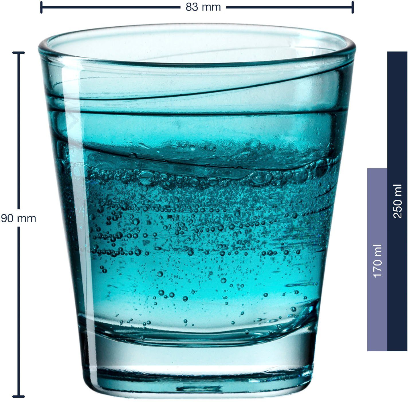 LEONARDO Whiskyglas Vario STRUTTURA (set, 6-delig)