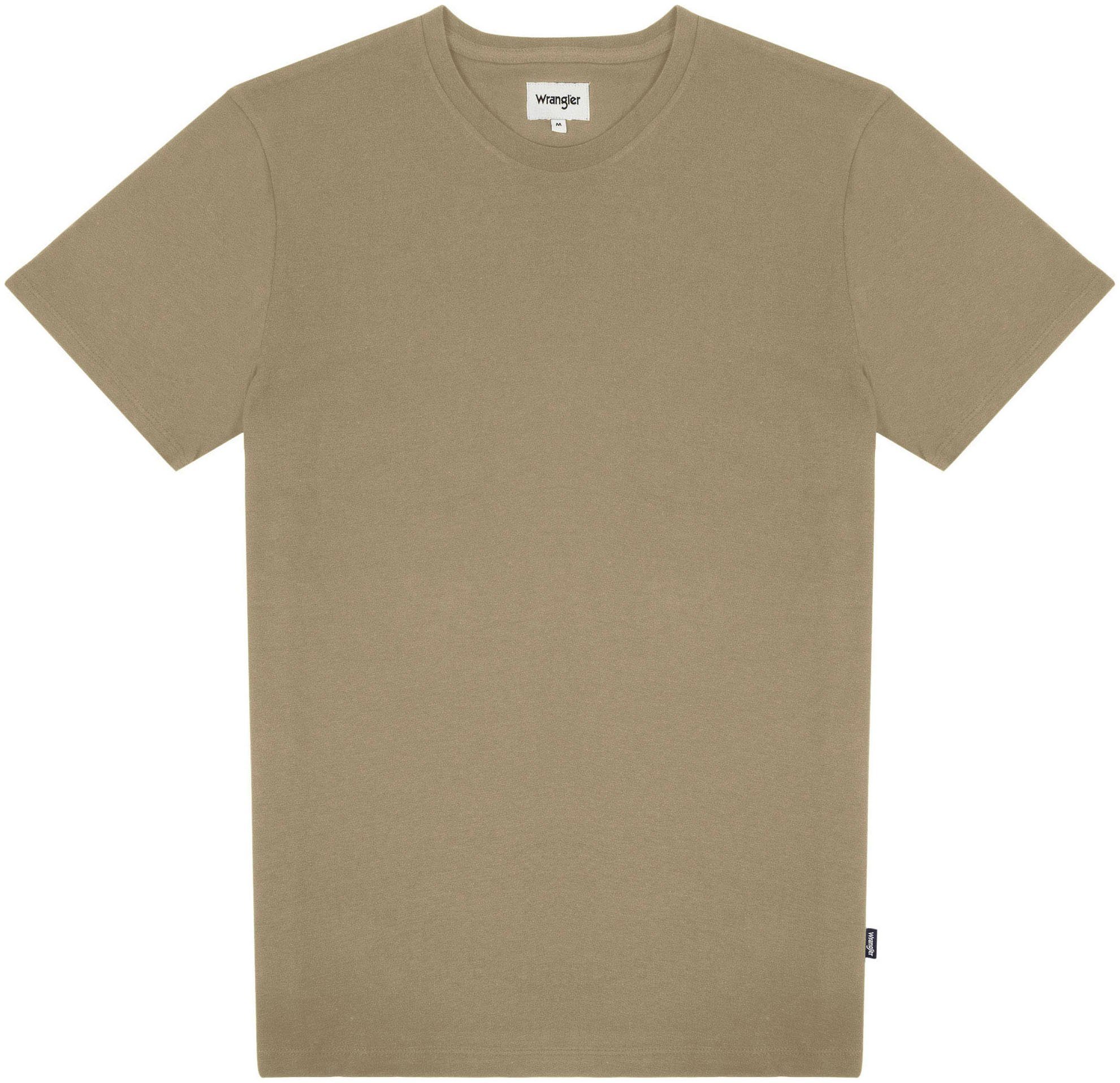 Wrangler Shirt met ronde hals (set 2-delig)