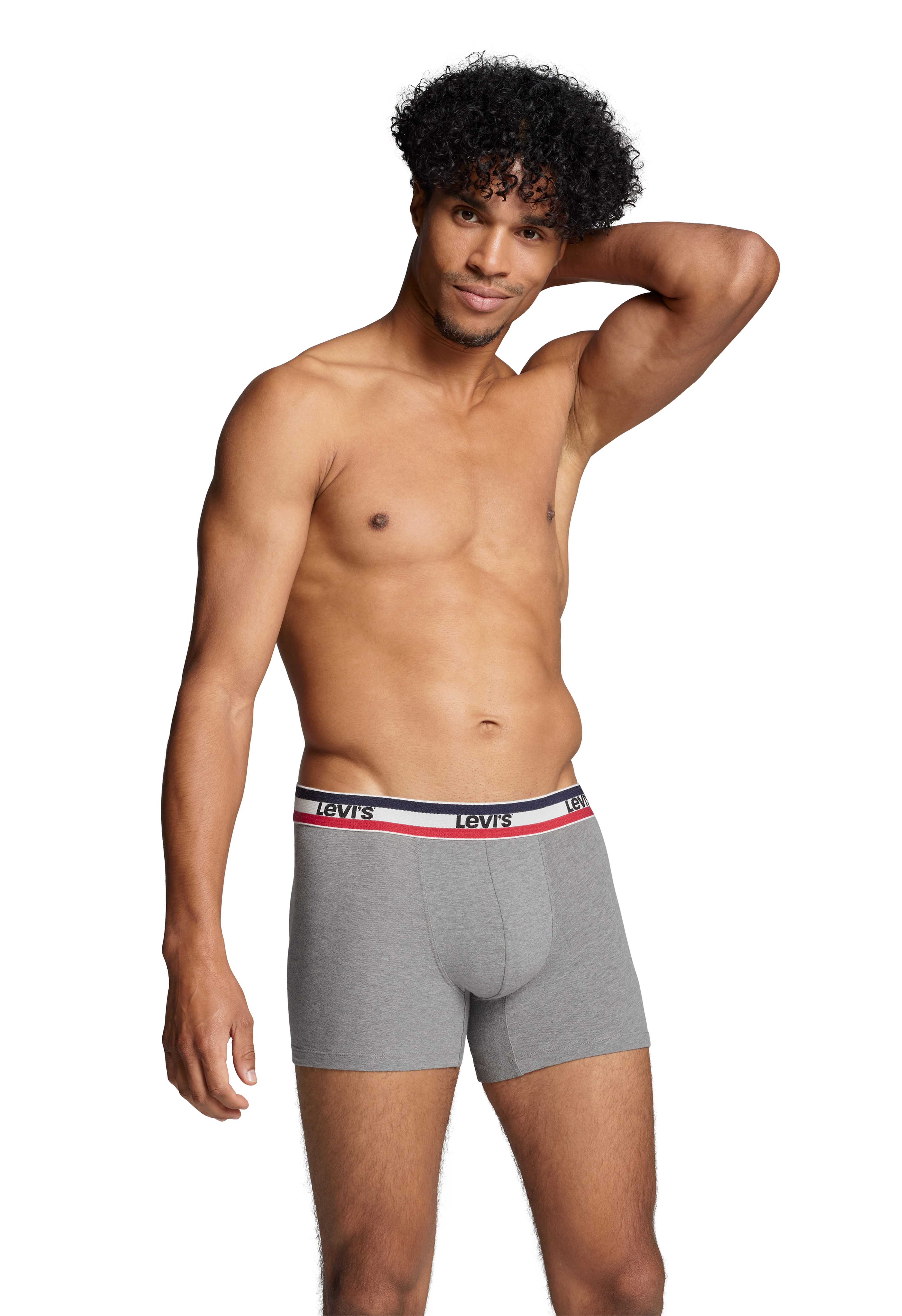 Levi's® Boxershort LEVIS MEN SPW LOGO BOXER BRIEF ORG 2P (Set van 2)