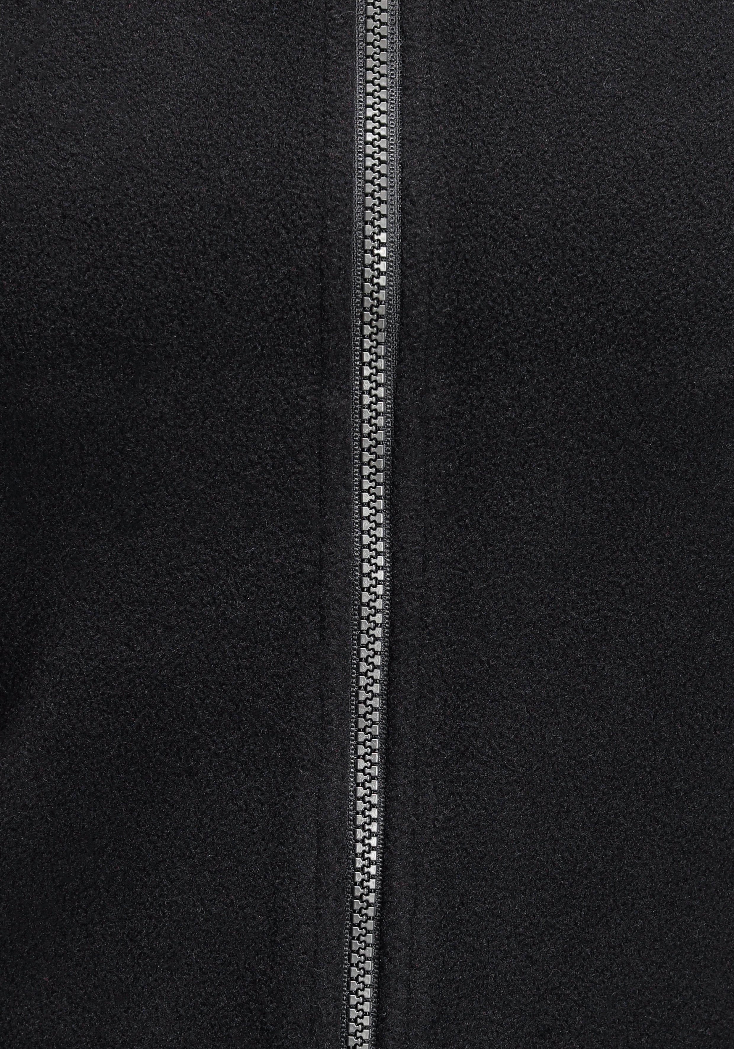 Polarino Fleecejack voor koude dagen, van fleece, casual look