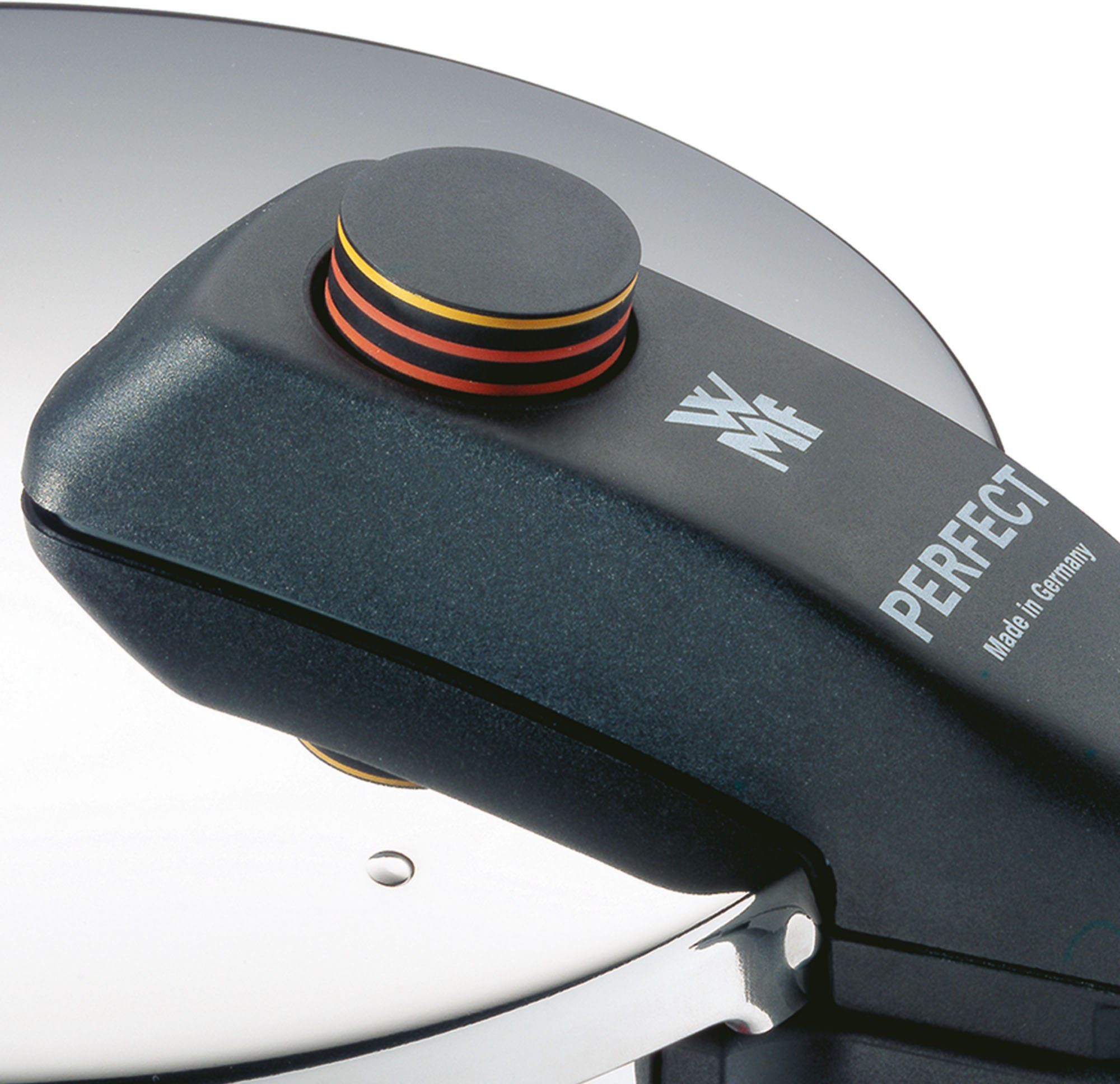WMF Snelkookpan Perfect RDS Stoompan met een afneembare dekselgreep, inductie (2-delig)