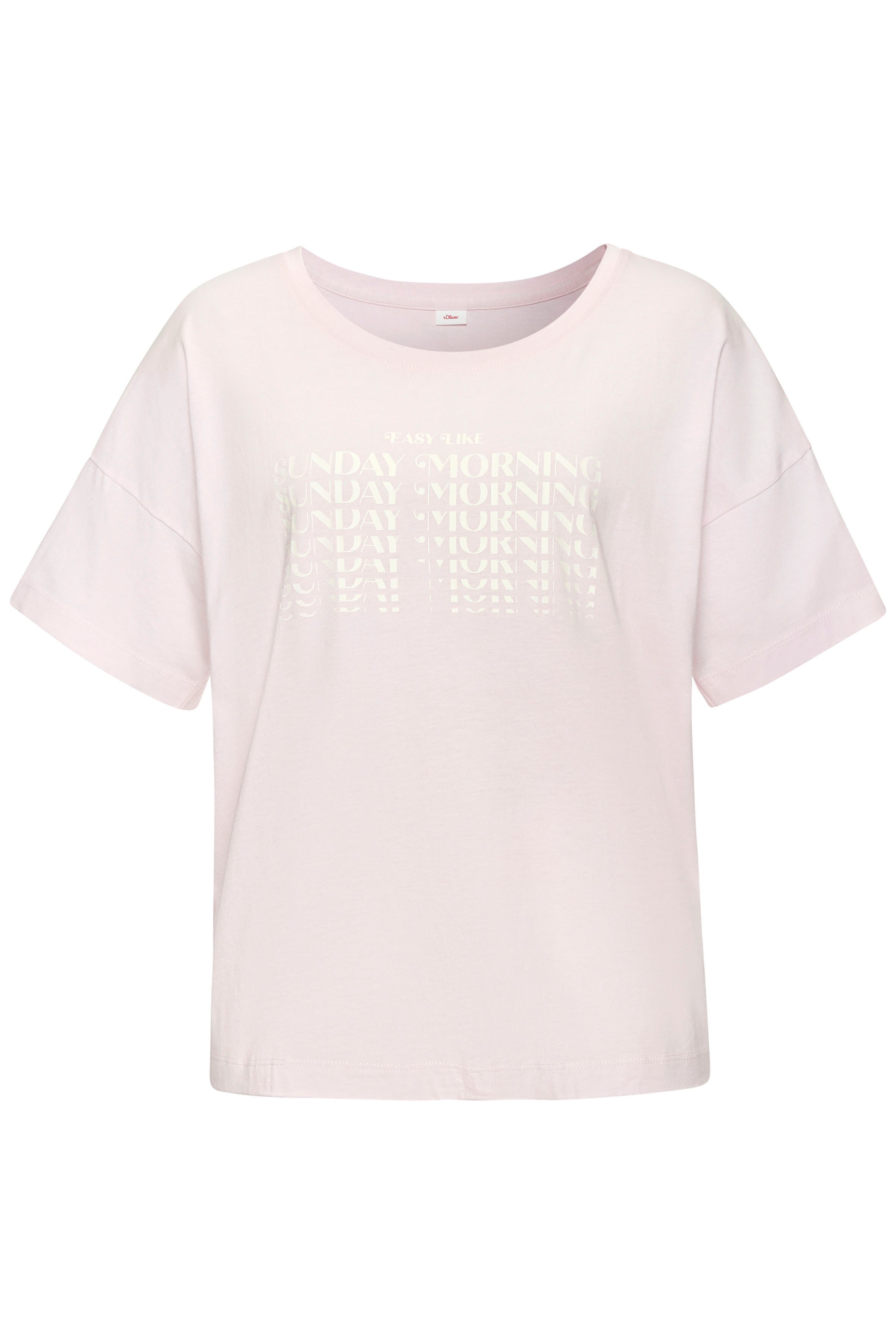 s.Oliver RED LABEL Beachwear Pyjama met grafische print (2-delig)