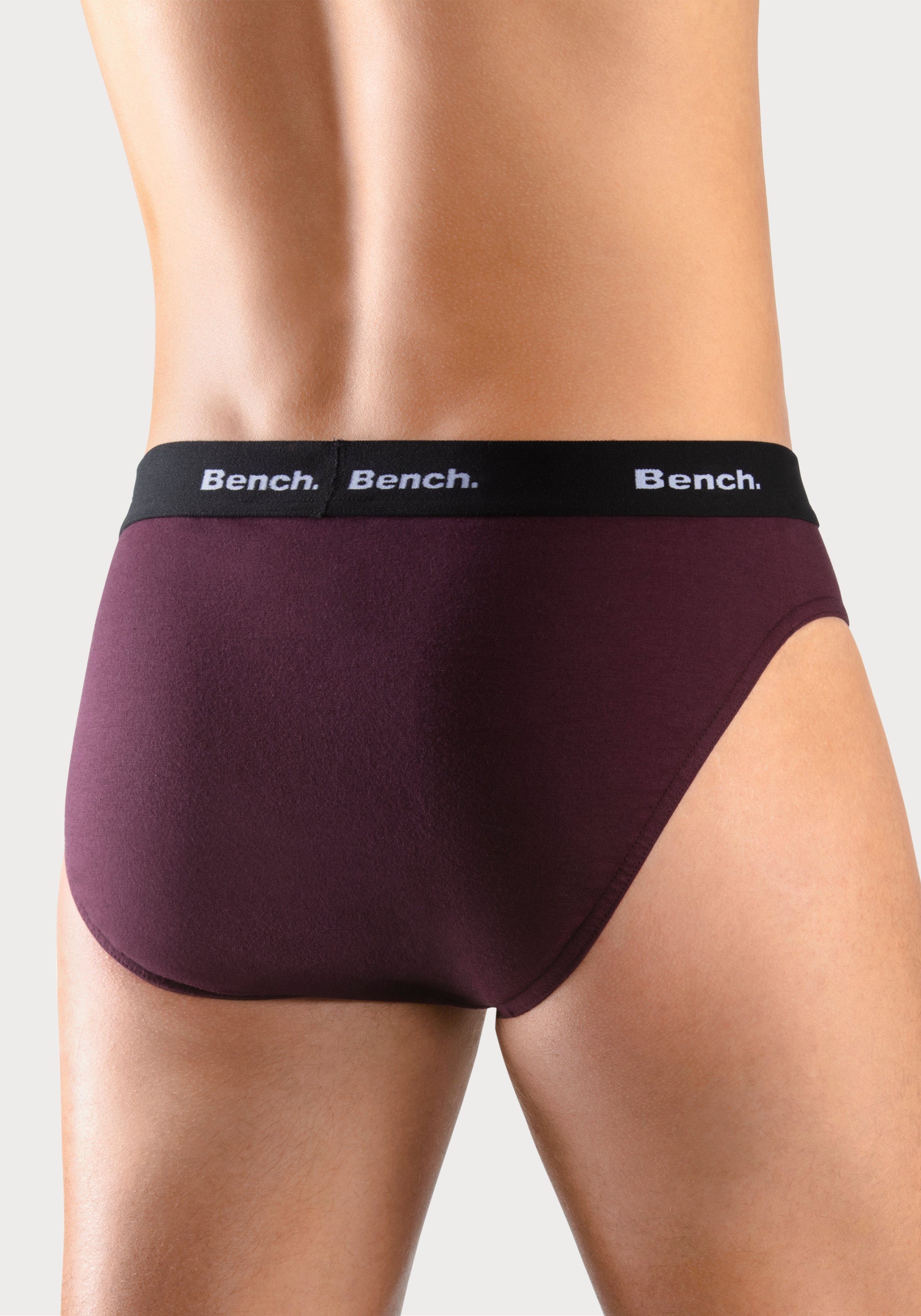Bench. Slip met contrastkleurig weefband (set, 4 stuks)