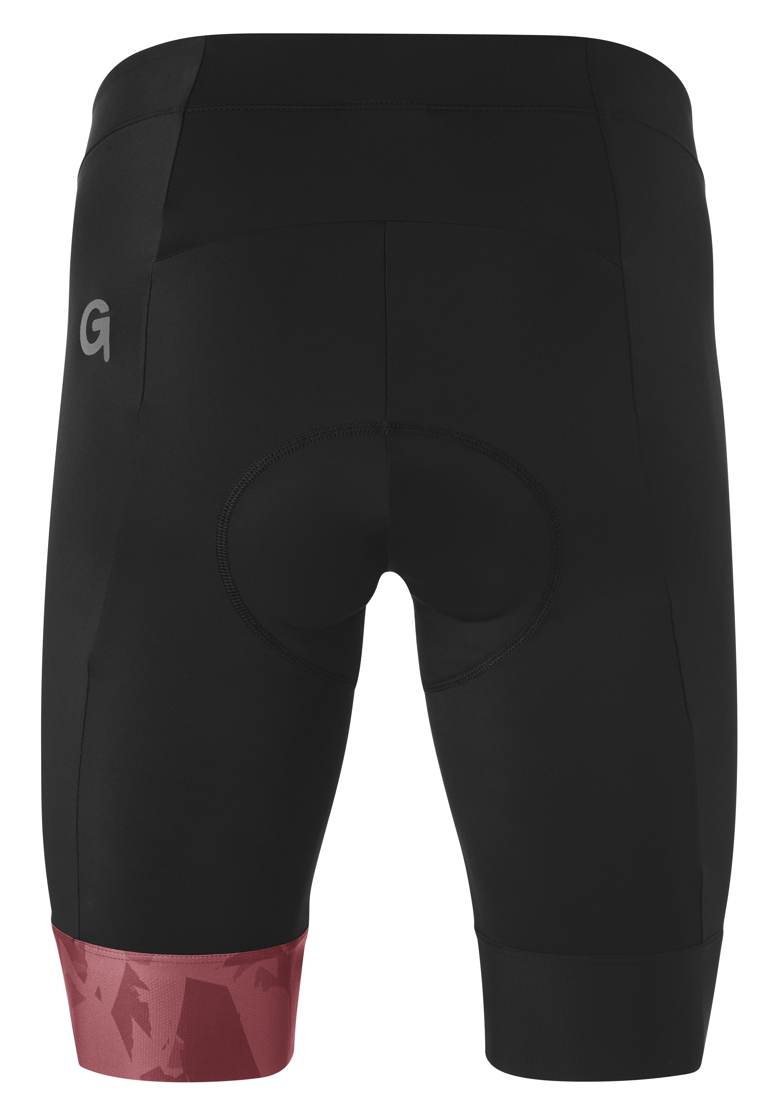 Gonso Fietsbroek Essential Shorts Kit M Heren racefietsbroek met zitkussen, korte moderne fietspants, tight fit