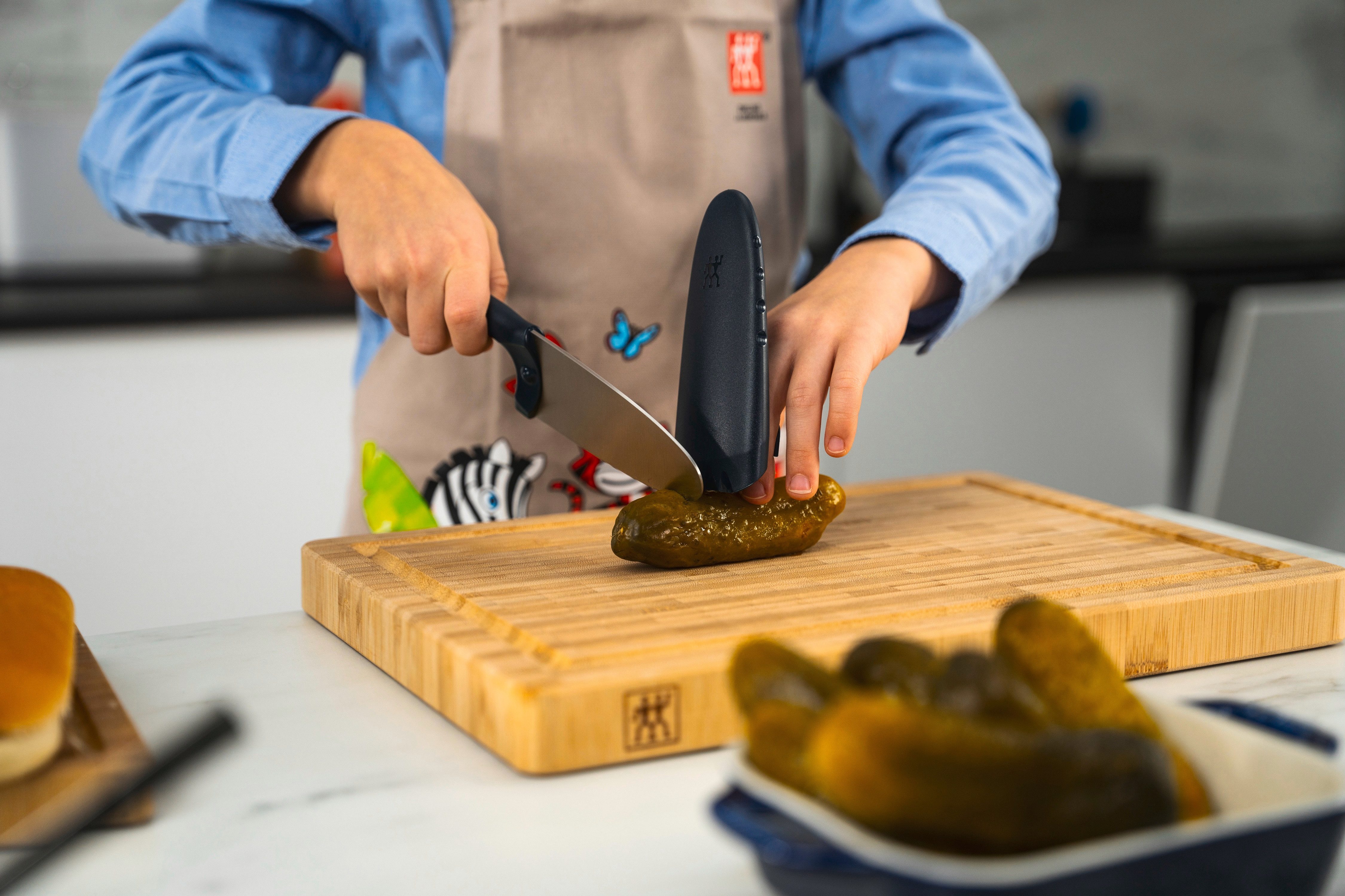Zwilling Koksmes voor kinderen Twinny afgeronde mes, vingerbescherming, voor kinderen vanaf 3 jaar (1-delig)