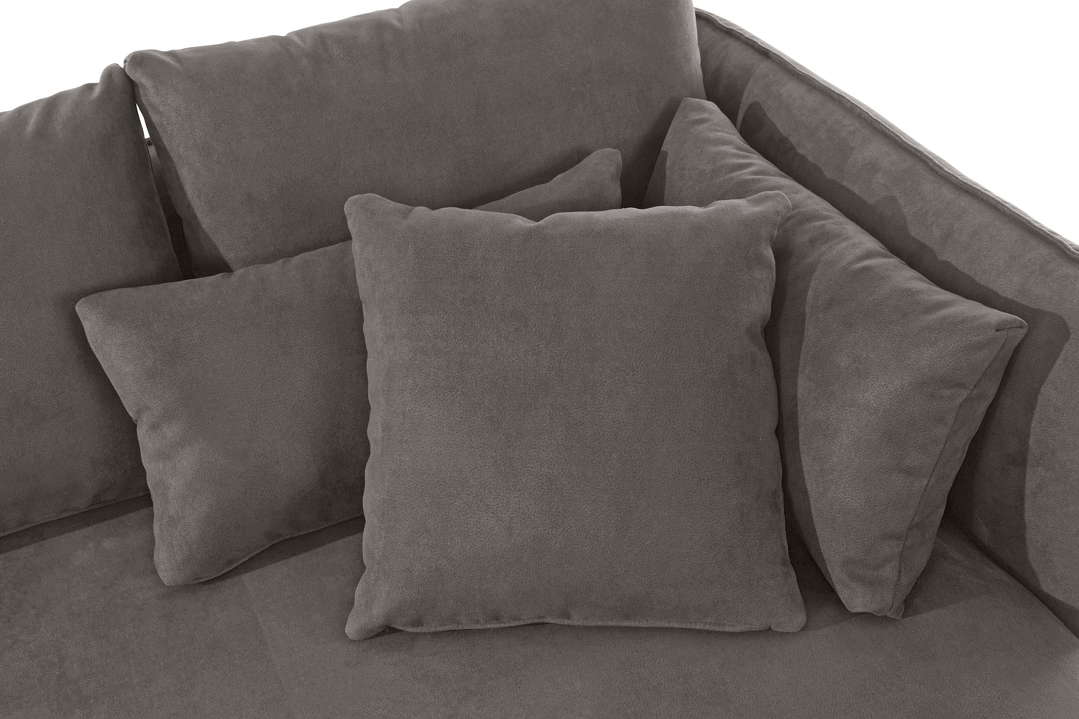 andas Ottomane Nöre korte lounge-module - zelf samenstellen, breedte 138 cm, diepte 128 cm