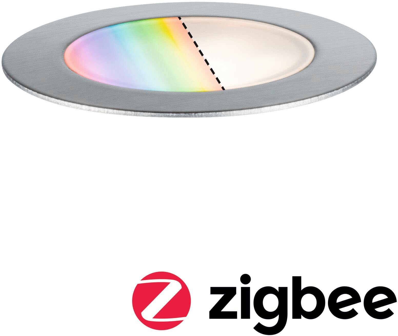 Paulmann Led-tuinverlichting Buiten Plug & Shine Inbouwlamp Vloer RGBW IP67 ZigBee (1 stuk)