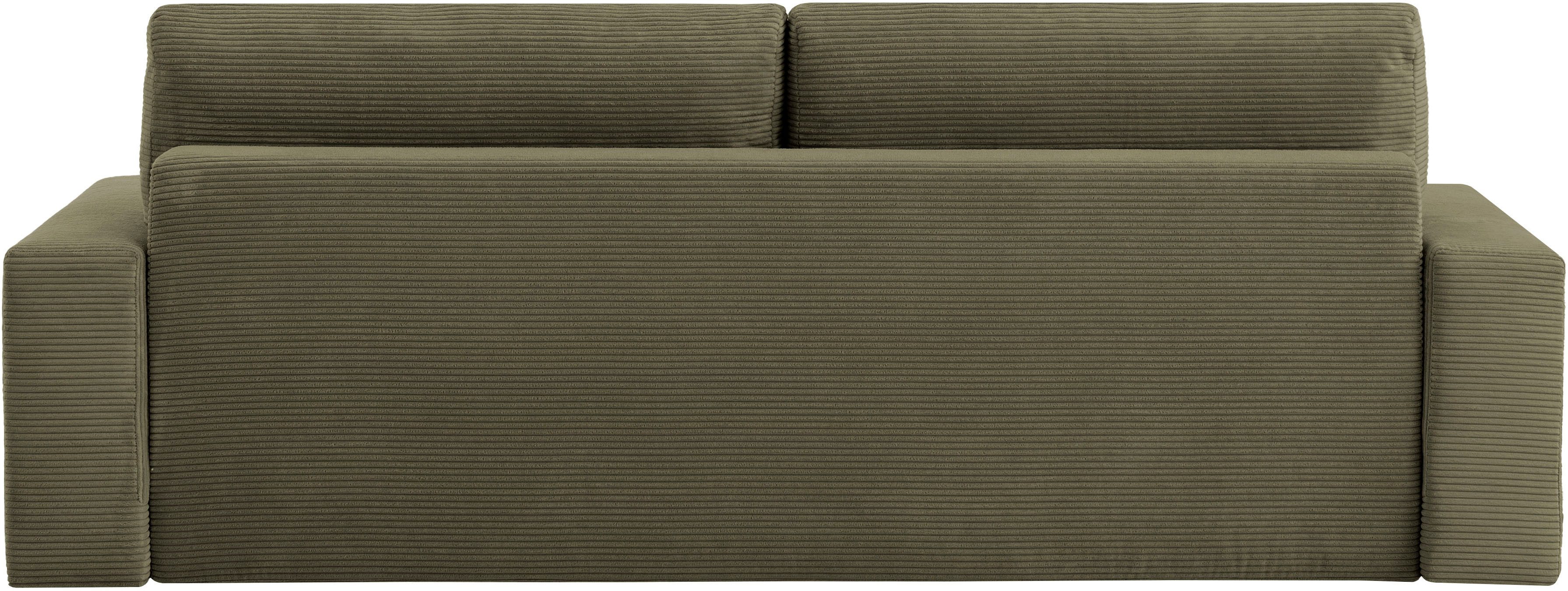 LeGer Home by Lena Gercke Slaapbank Imoga, kussen met slaapfunctie, 3-zits bank, bank met bedlade in moderne kleuren en stoffen, bedfunctie, ligoppervlak: 200x150 cm
