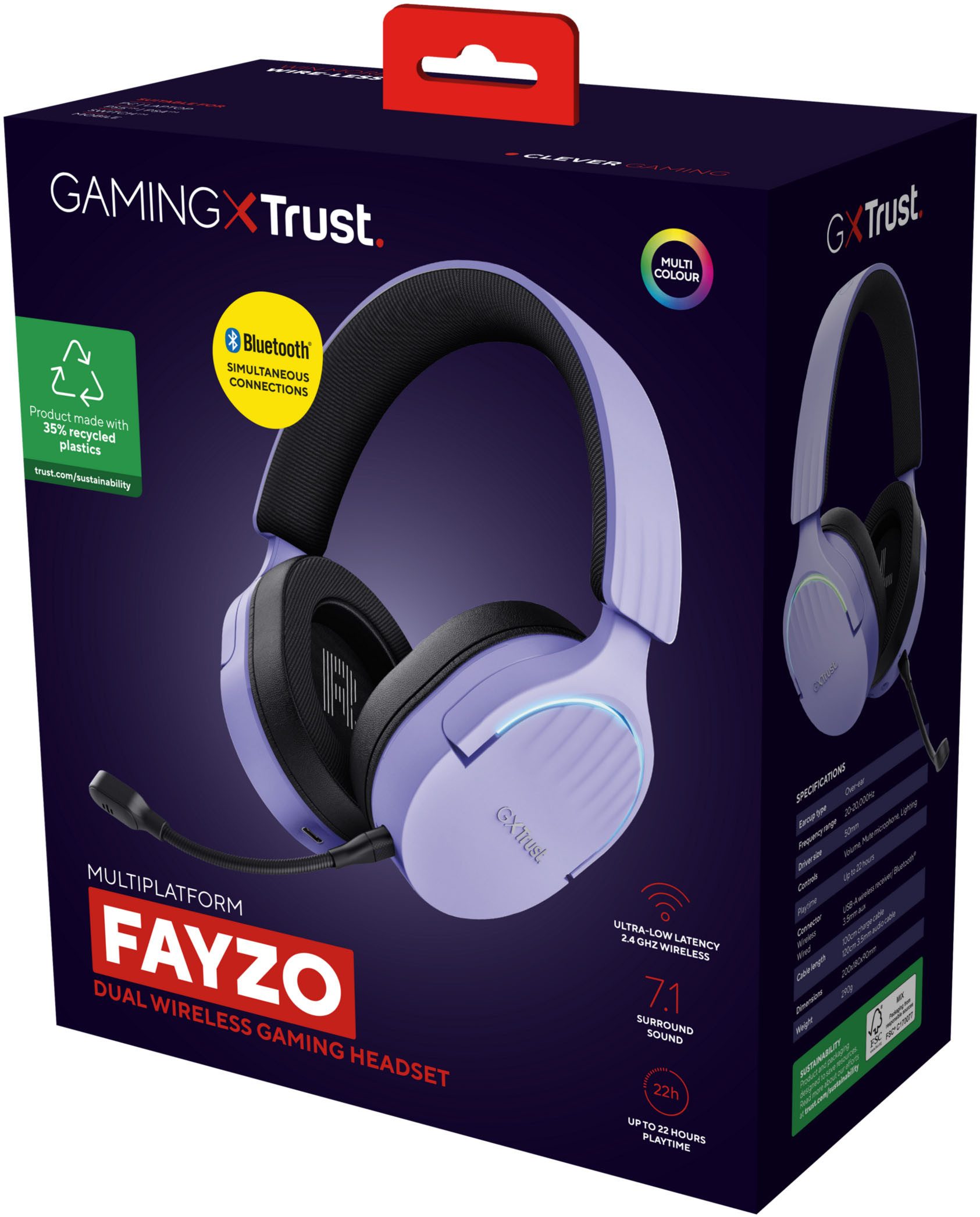 Trust Gaming-headset GXT491 Fayzo