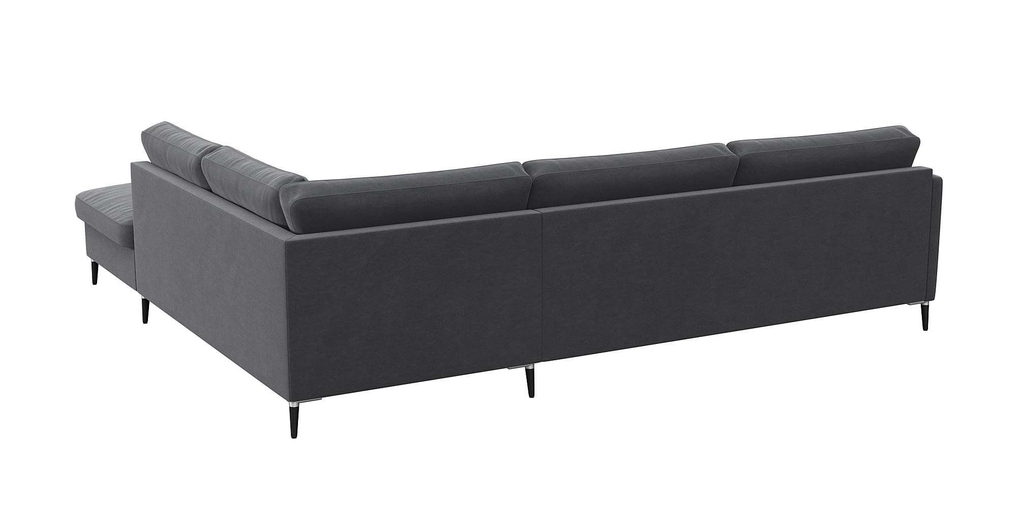 FLEXLUX Hoekbank Fiore, super zitcomfort door koudschuim in de zitting, L-vorm