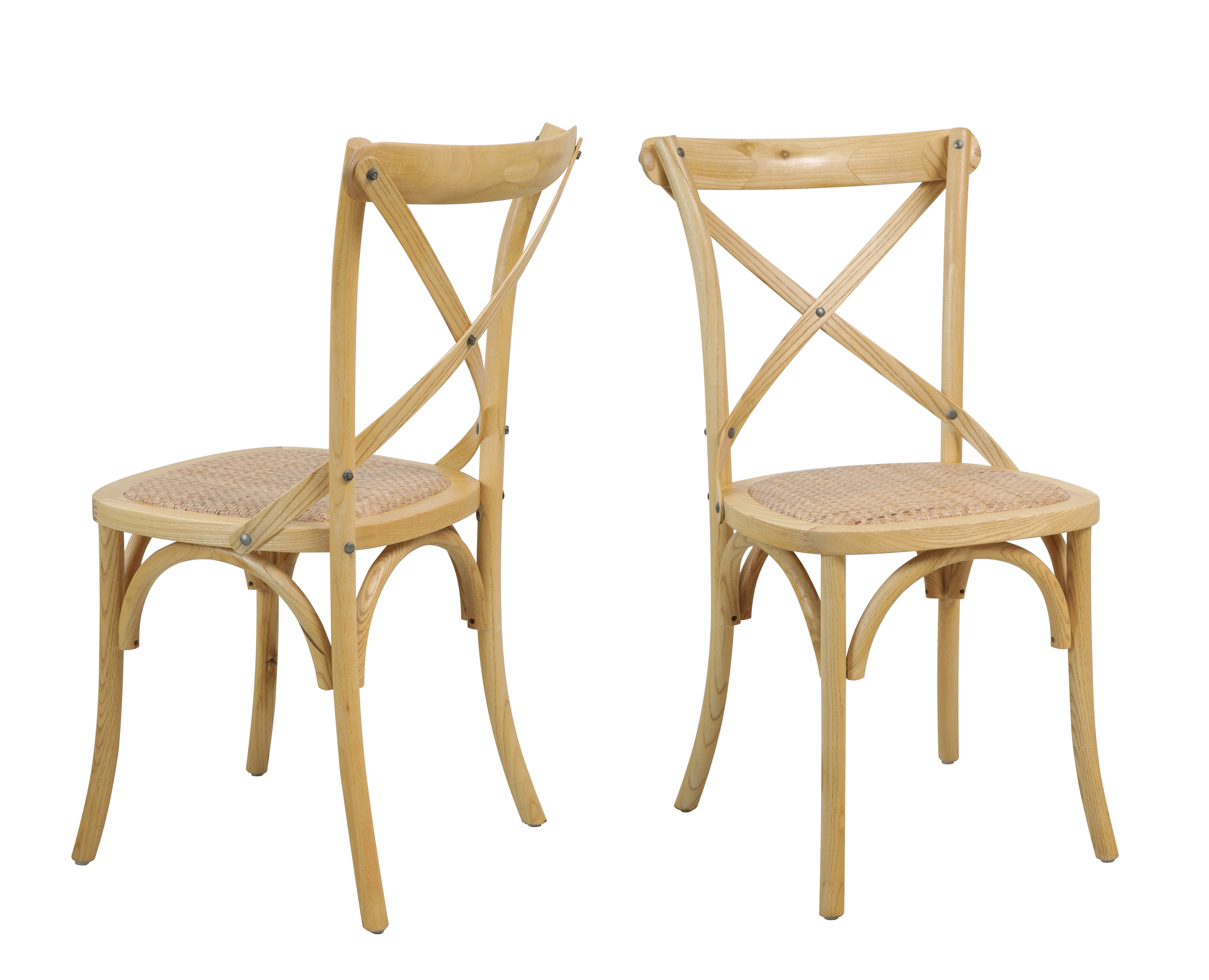 SIT Rotanstoel stapelbaar (set, 2 stuks)