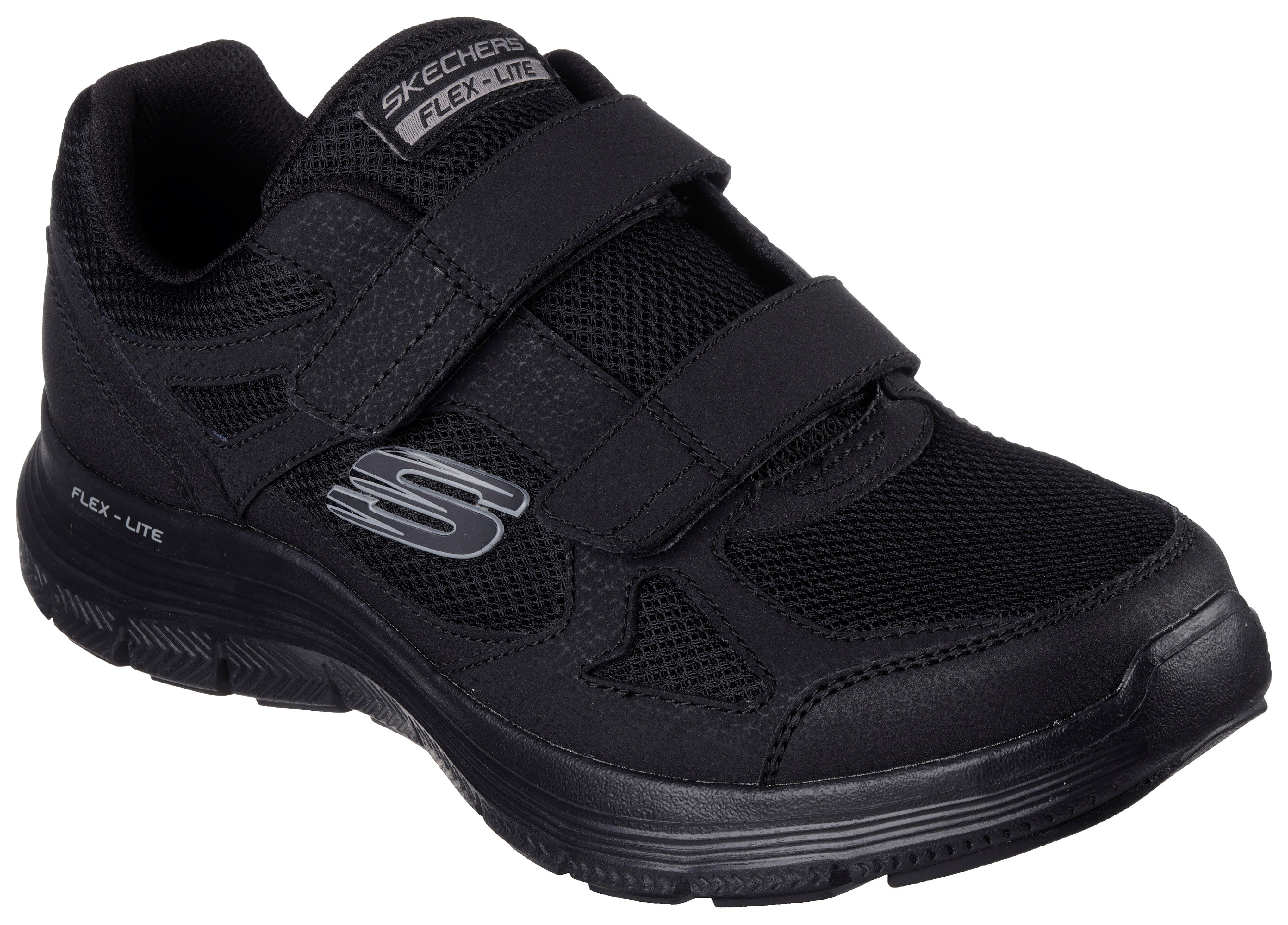 Skechers Sneakers FLEX ADVANTAGE 4.0 met klittenband, vrijetijdsschoen, lage schoen, veterschoen