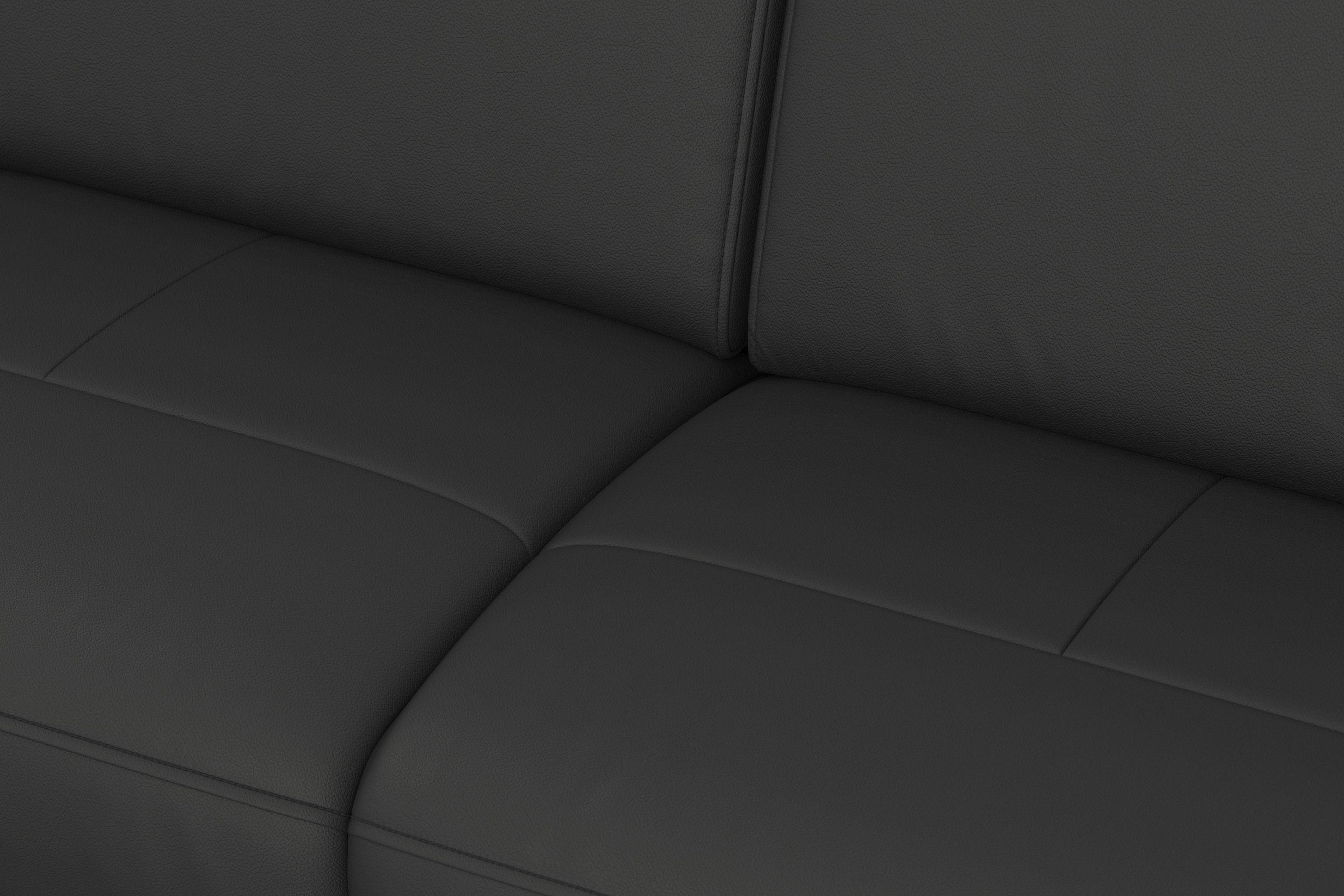 sit&more Hoekbank Freetown L-vorm met verstelbare hoofdsteun en comfortabele binnenvering