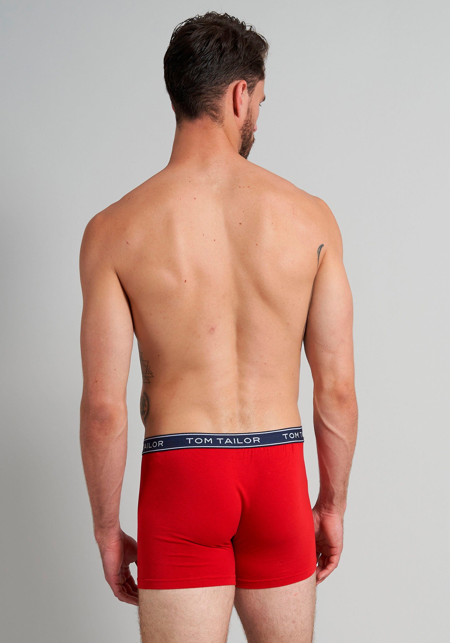 Tom Tailor Boxershort Buffer met perfecte pasvorm voor elke dag (3 stuks)