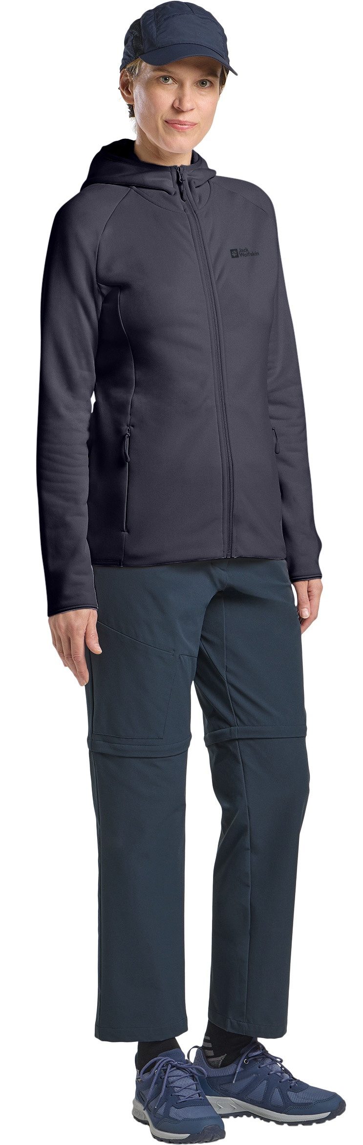Jack Wolfskin Fleecejack BAISELBERG HOODED FZ W