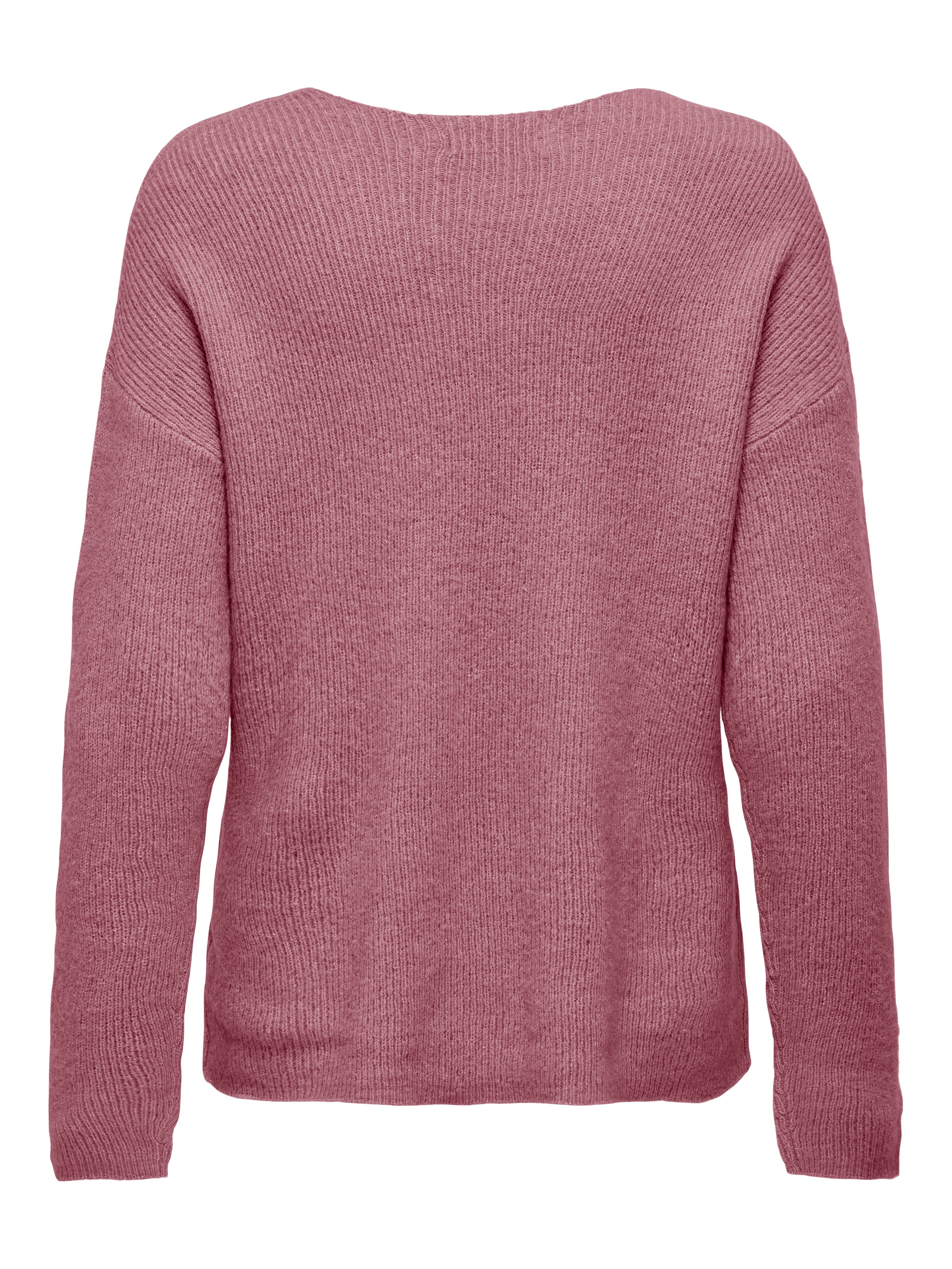 Only Trui met V-hals ONLCAMILLA V-NECK L S PULLOVER KNT NOOS