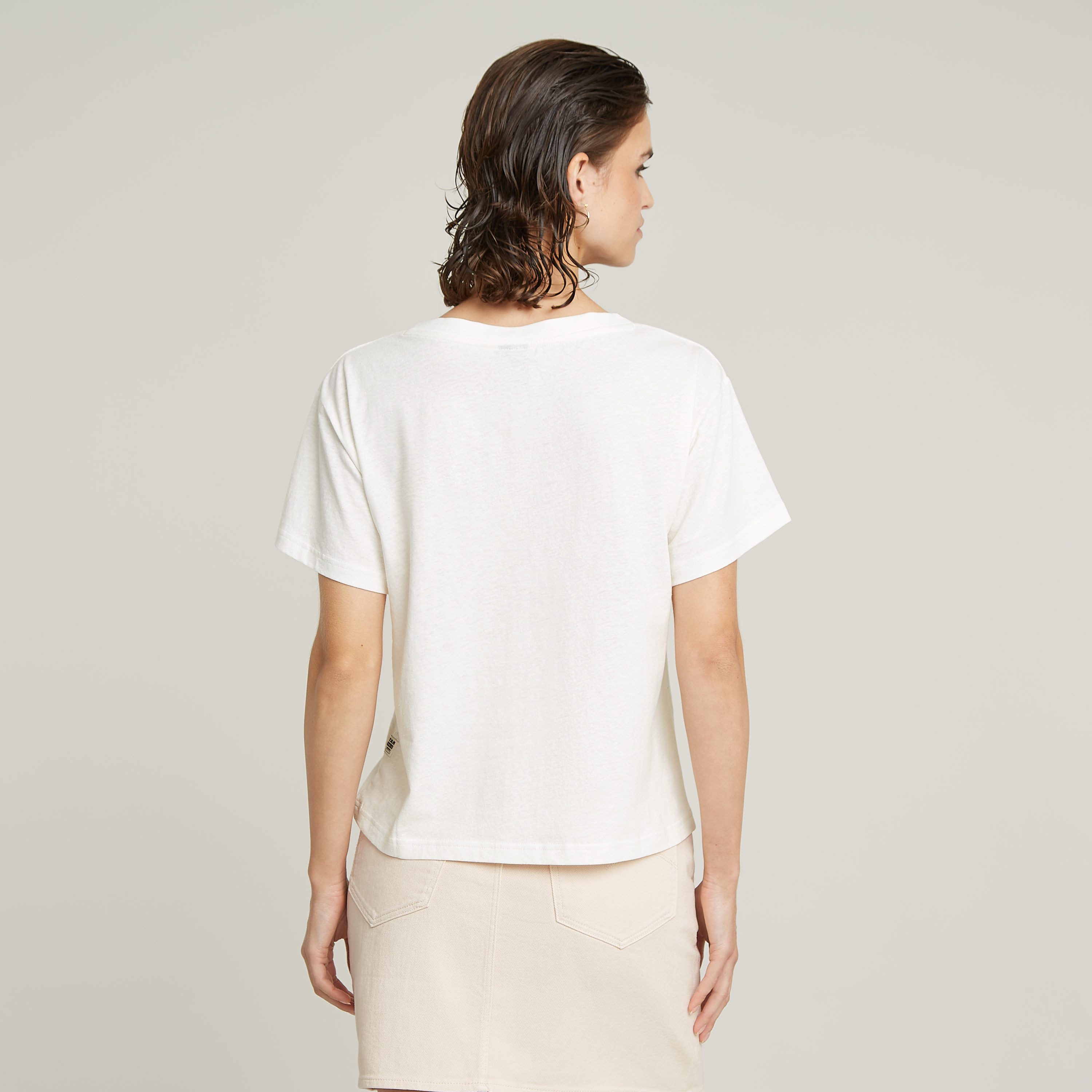G-Star RAW Shirt met V-hals Open V Relaxed