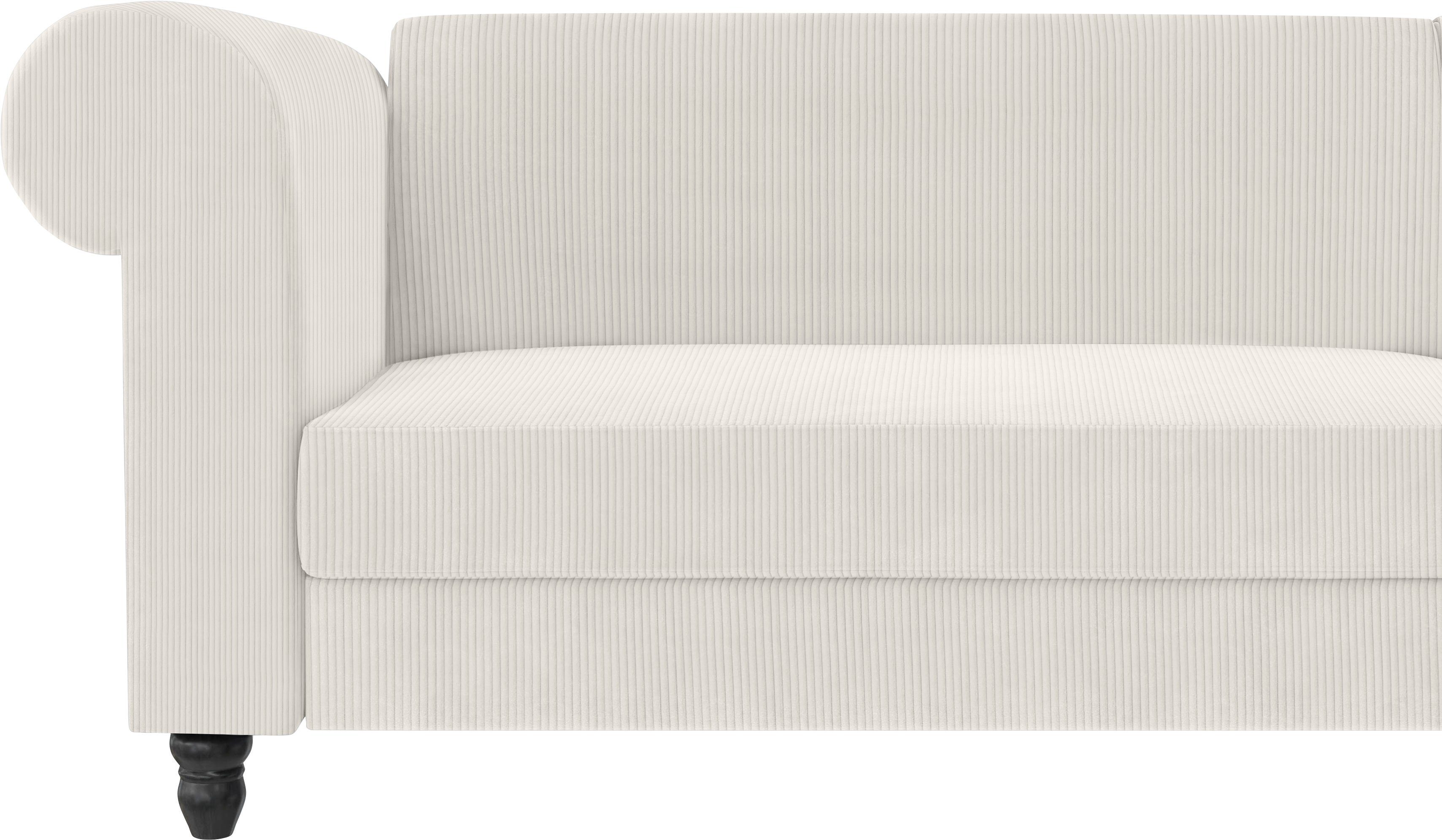 Dorel Home Hoekbank Felix II, L-model, bedbank 241cm (ligoppervlak 108x195 cm),