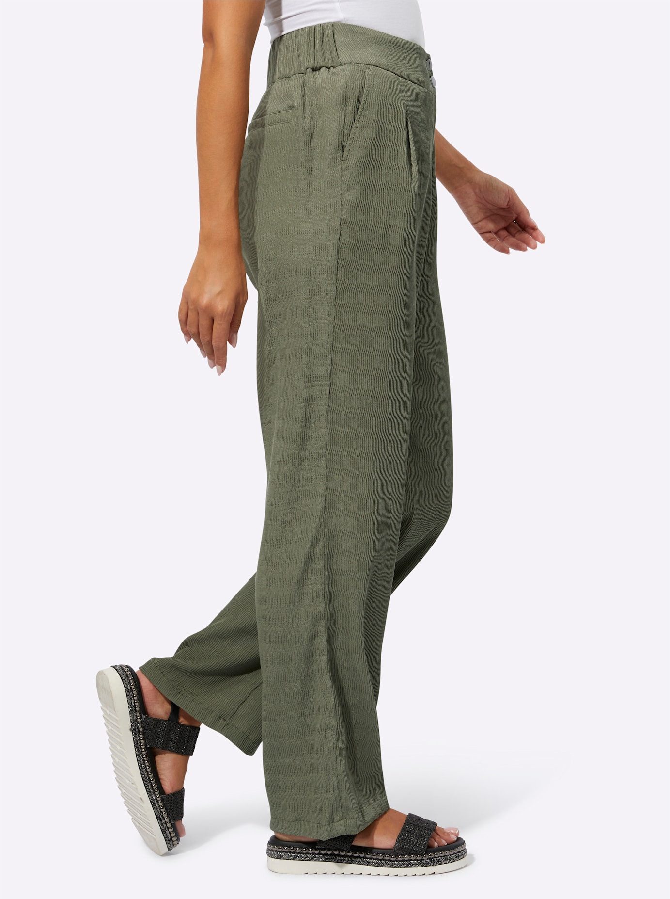 Creation L Geweven broek