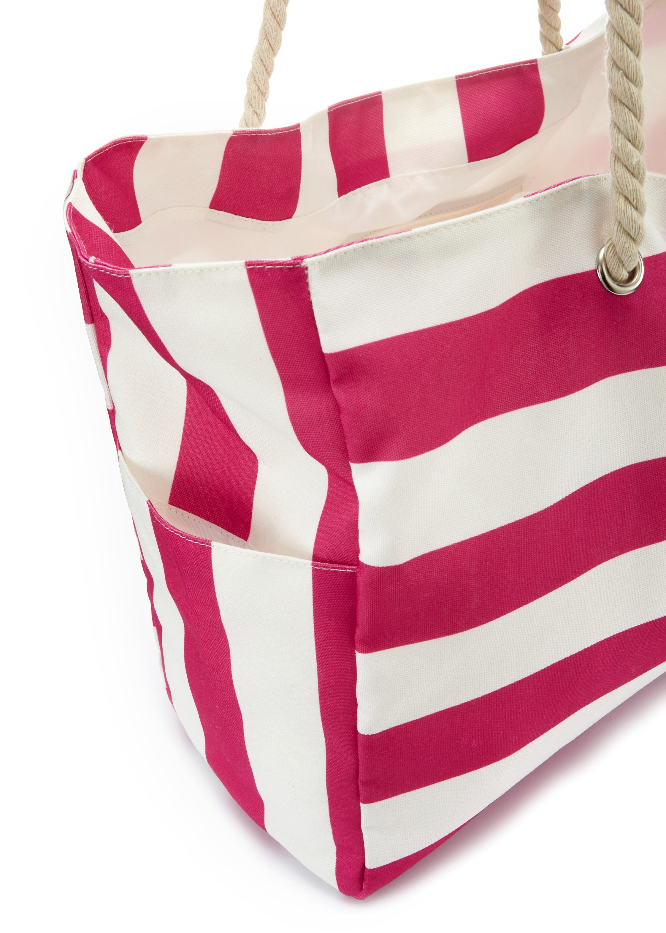 Vivance Shopper Strandtas Schoudertas, zomertas, handtas, draagtas VEGAN