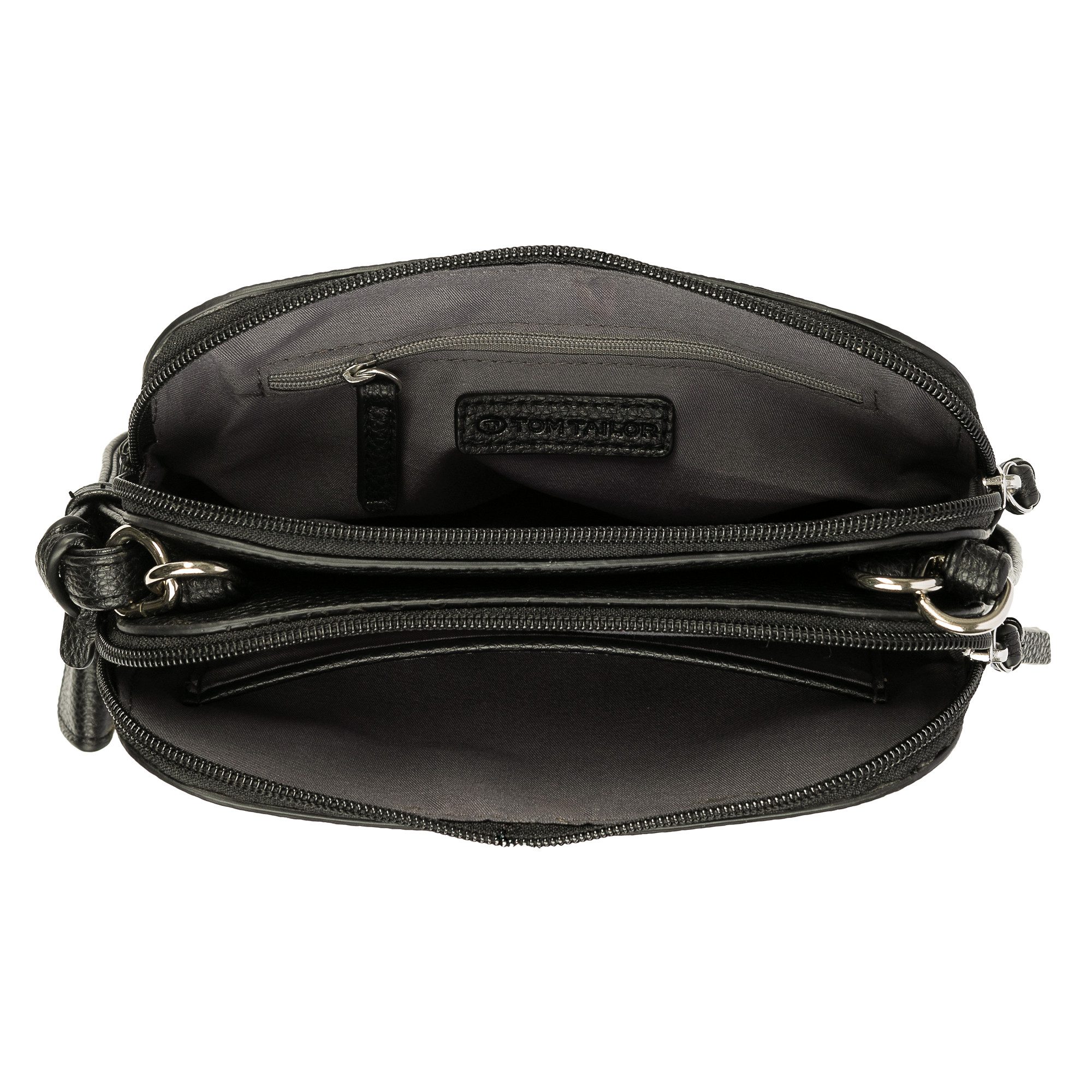 Tom Tailor Schoudertas WINONA van zacht imitatieleer met praktische formaten